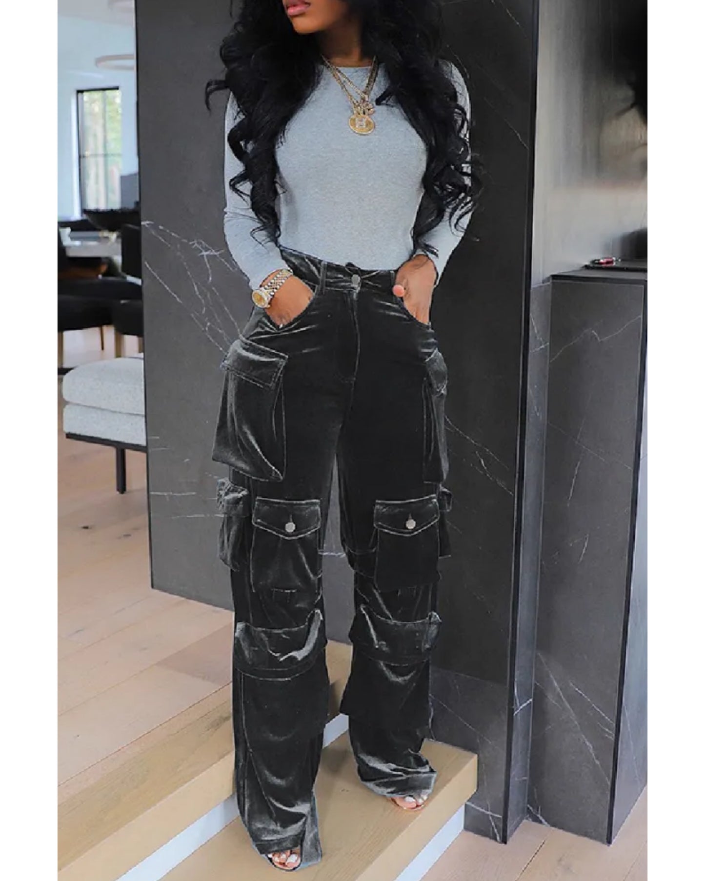 Icon pants cargo pockets sturdy