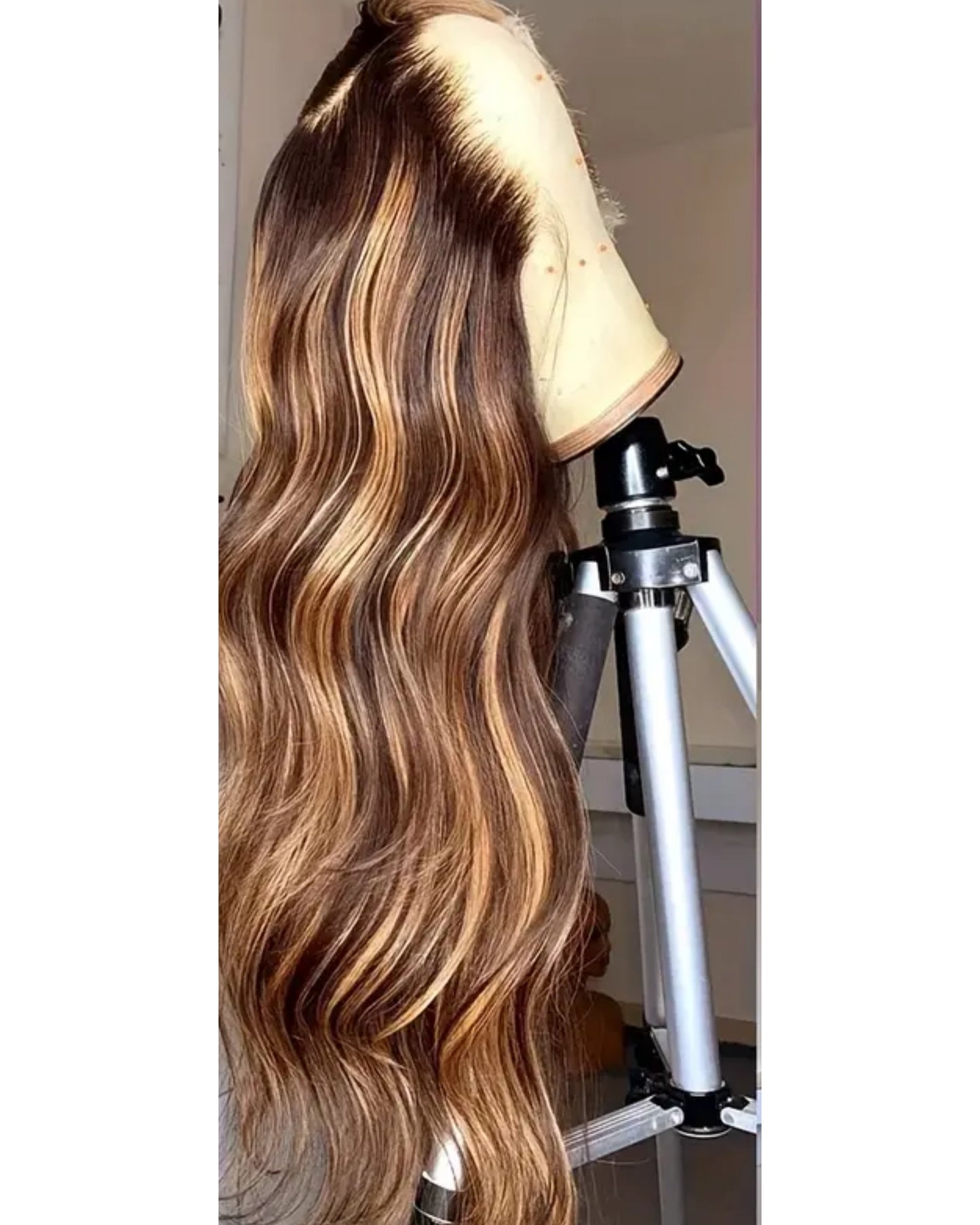 Dena wig Mixed color blonde by The hair plug