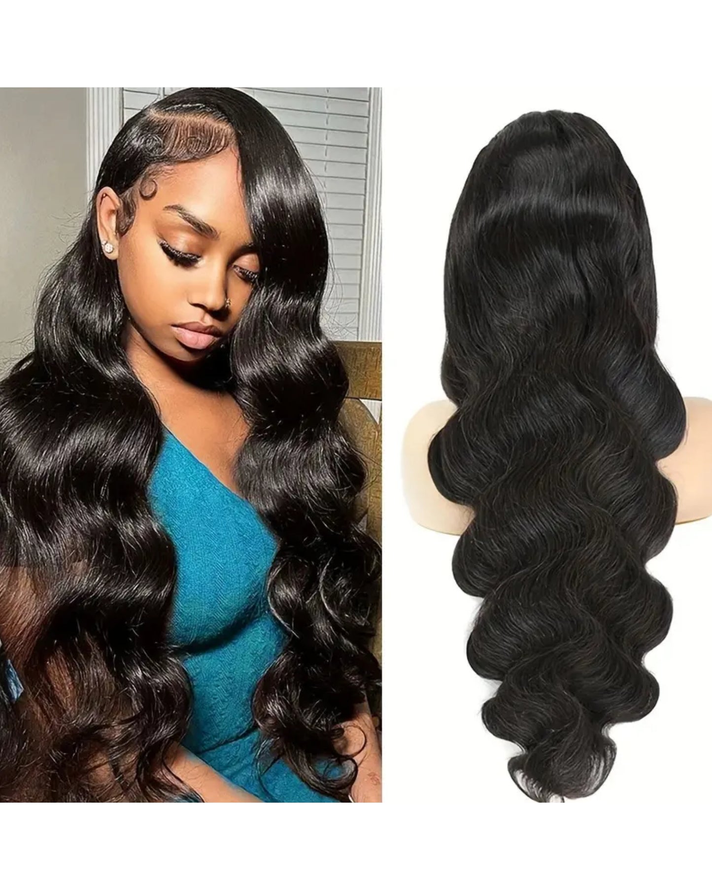 Dena wig black by The hair plug