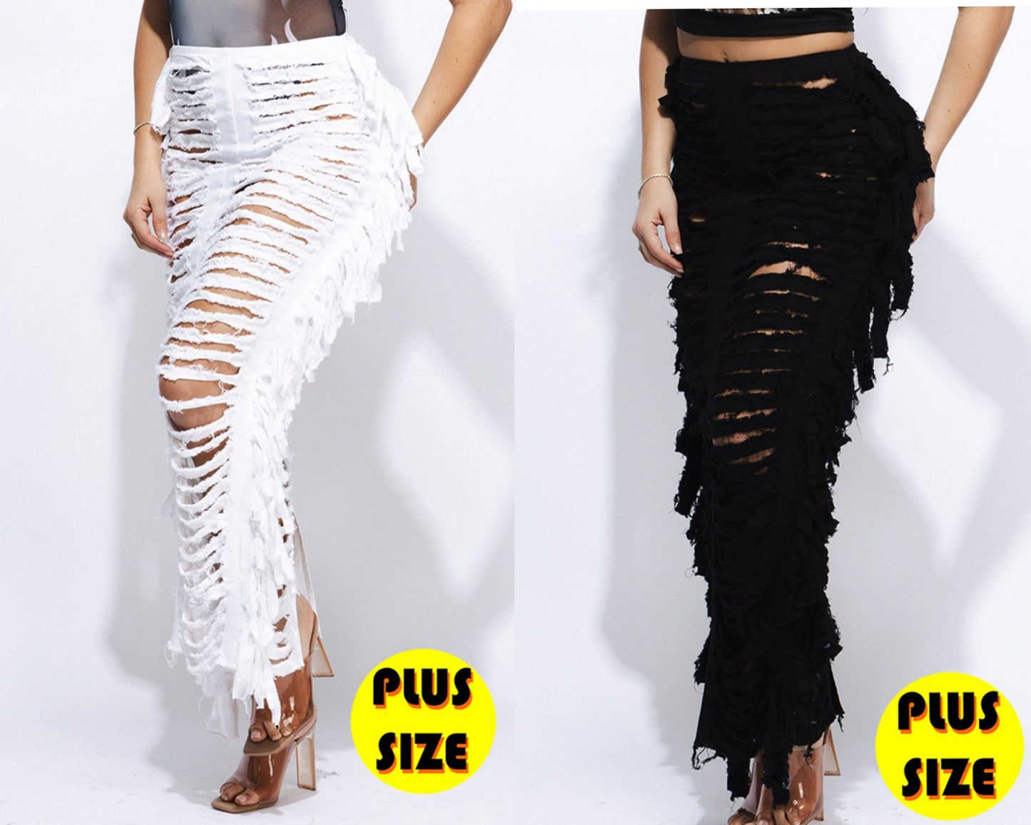 Never distressed skirt