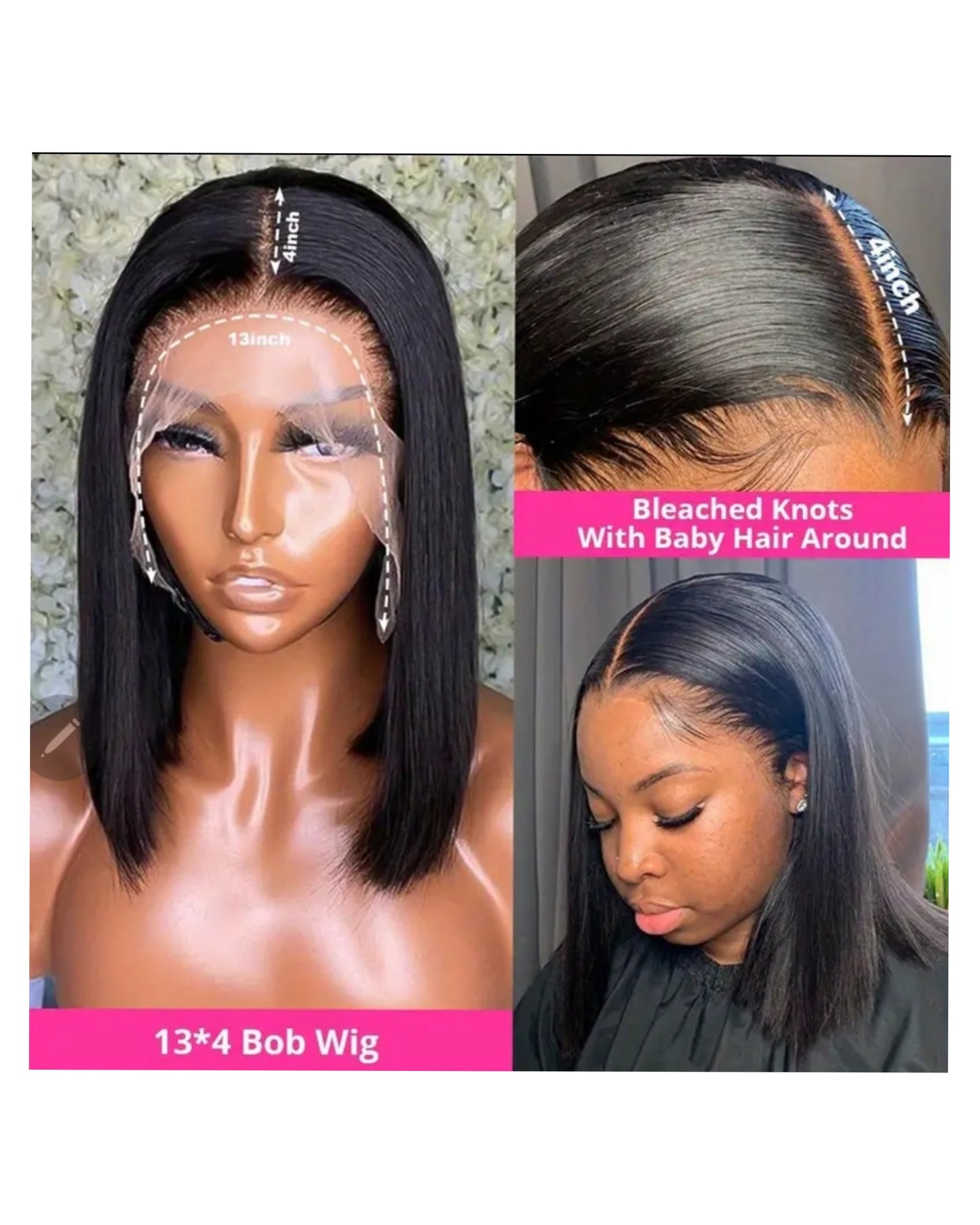 Tessa cut wig by The hair plug