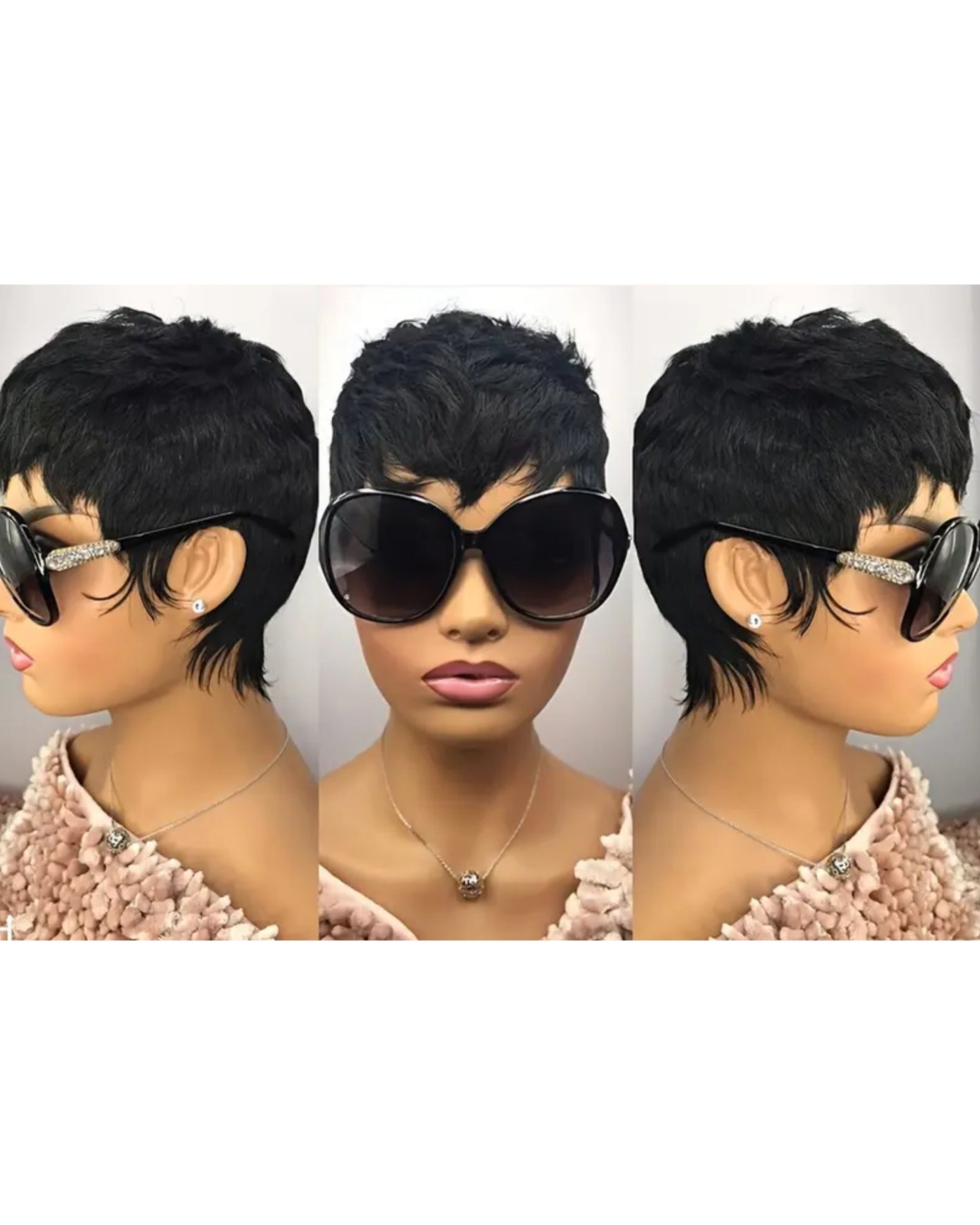 Daisy short human hair wig
