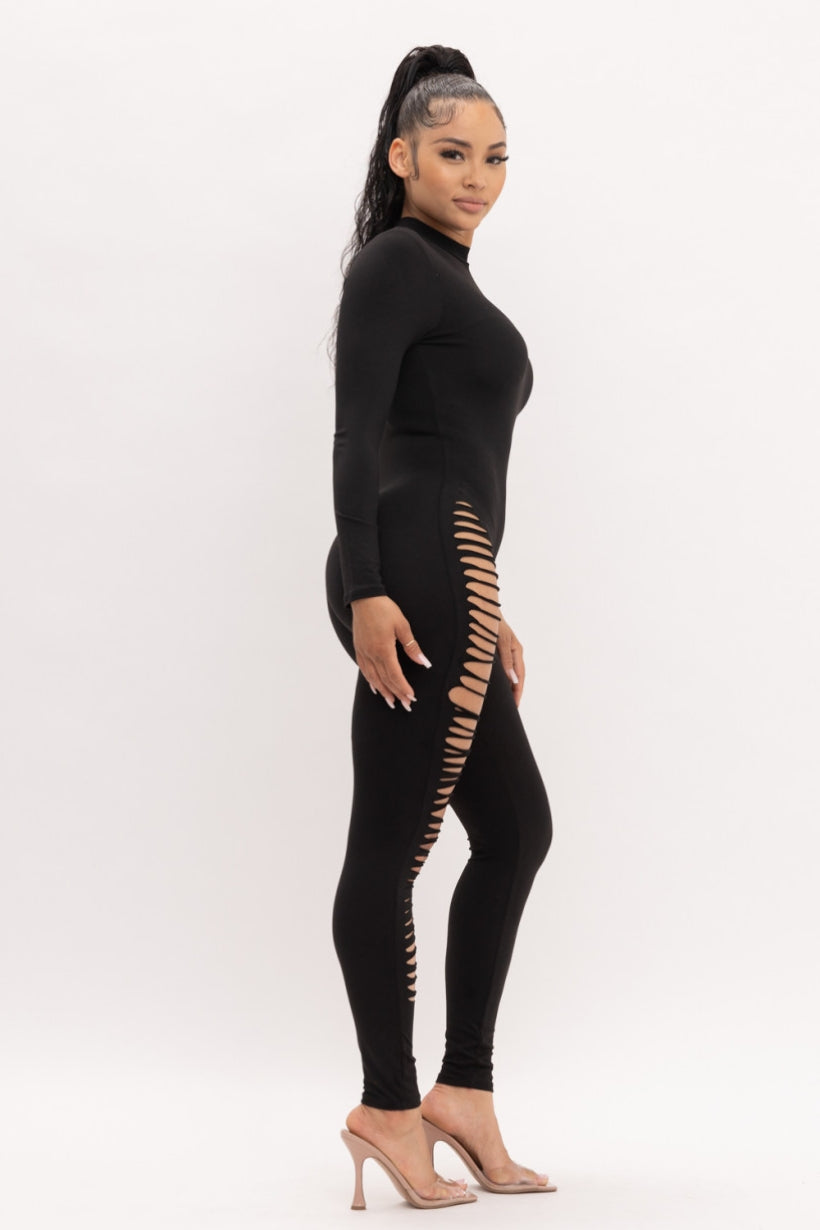 One sided jumpsuit
