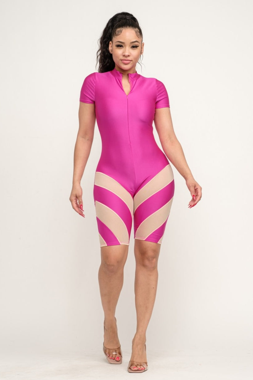 Yoga chic romper