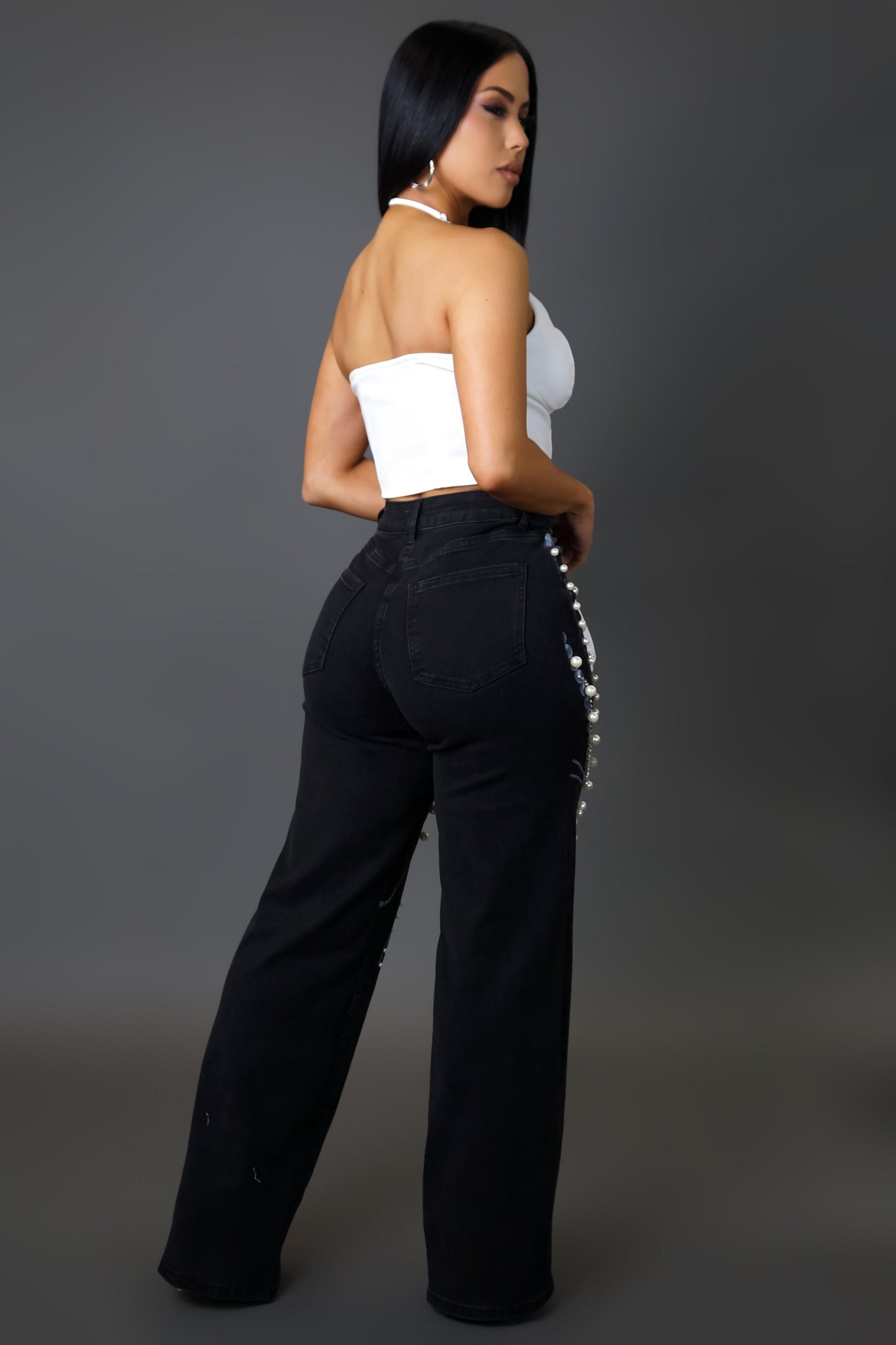 Don't play with my pearls pants
