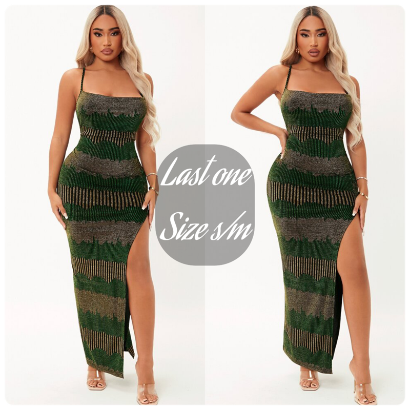 Shimmer me shimmery dress last one