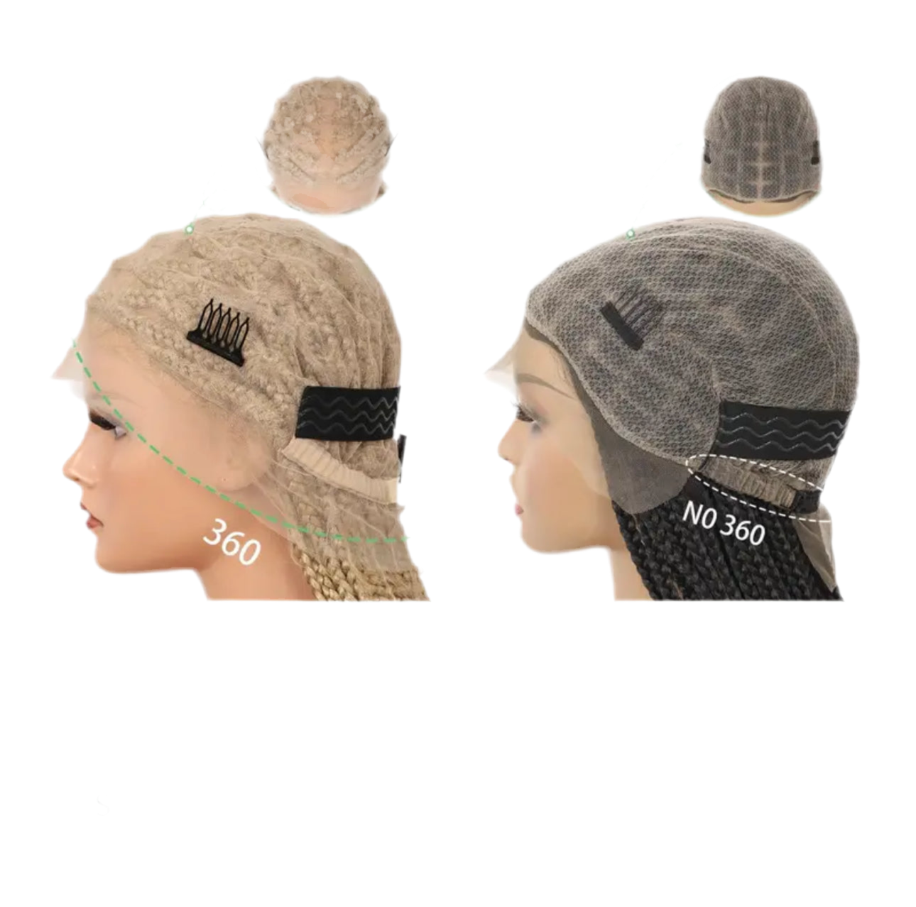 Angel braid wig