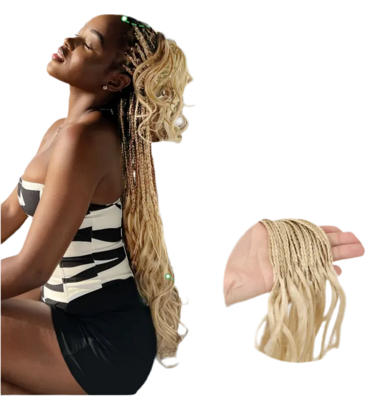 Angel braid wig