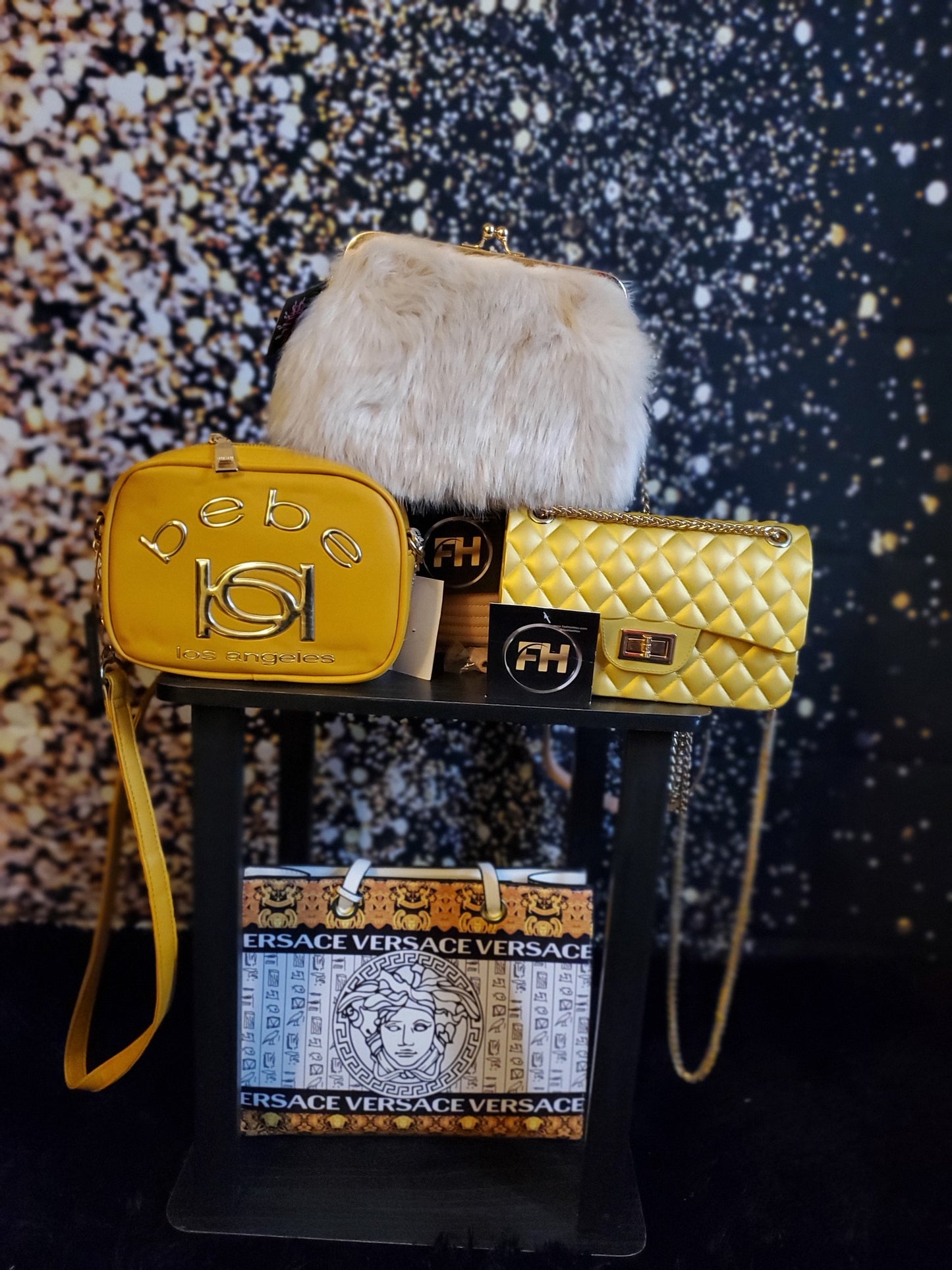 Bebe bag small yellow
