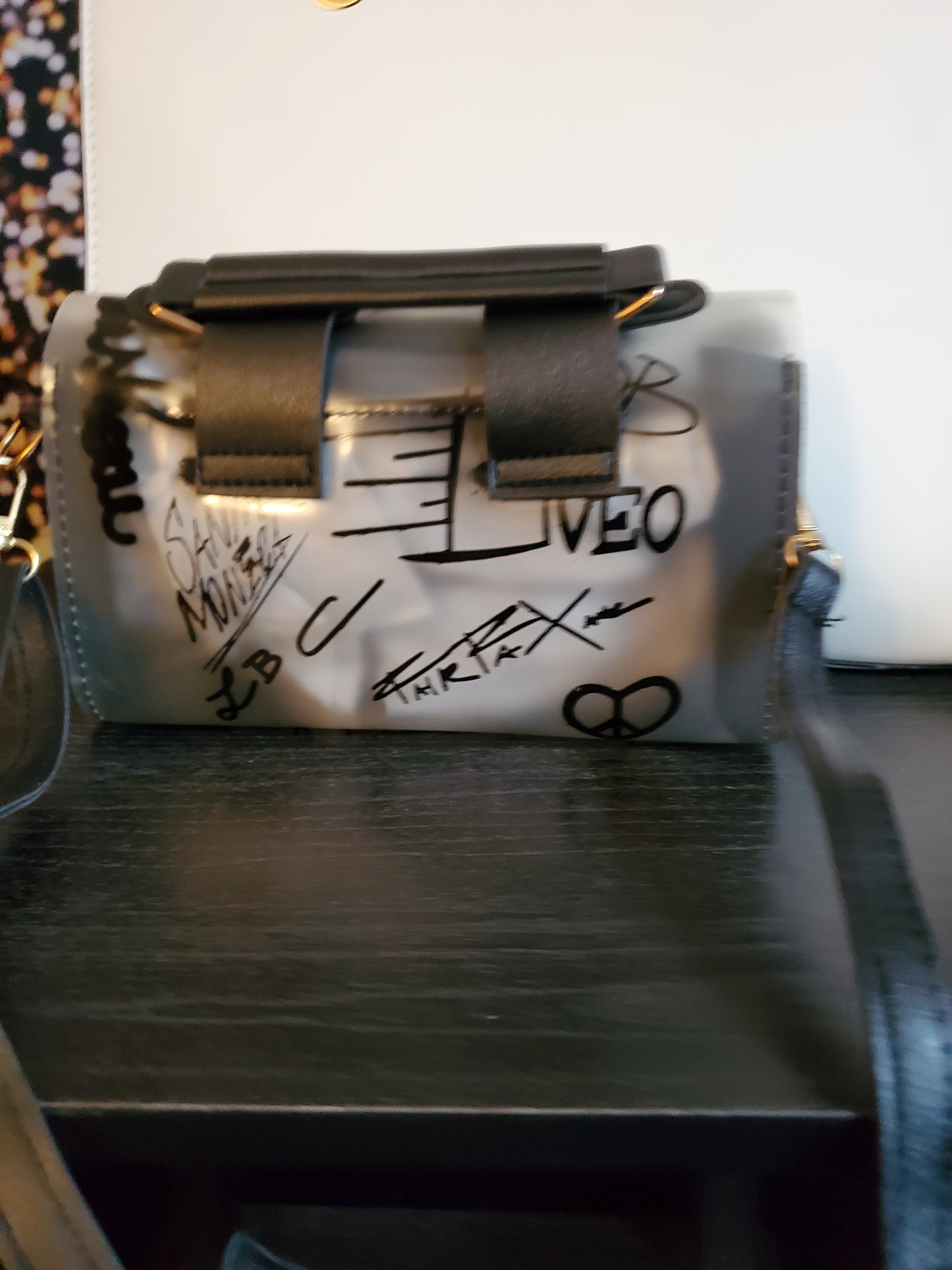 Clear wallet purse