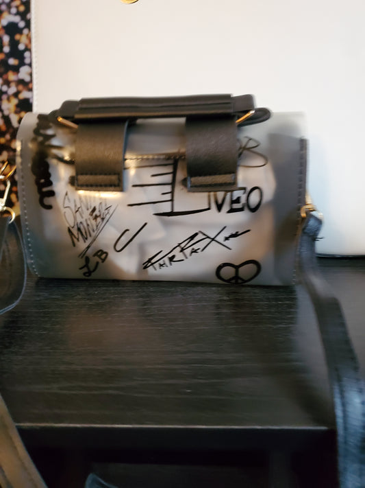 Clear wallet purse