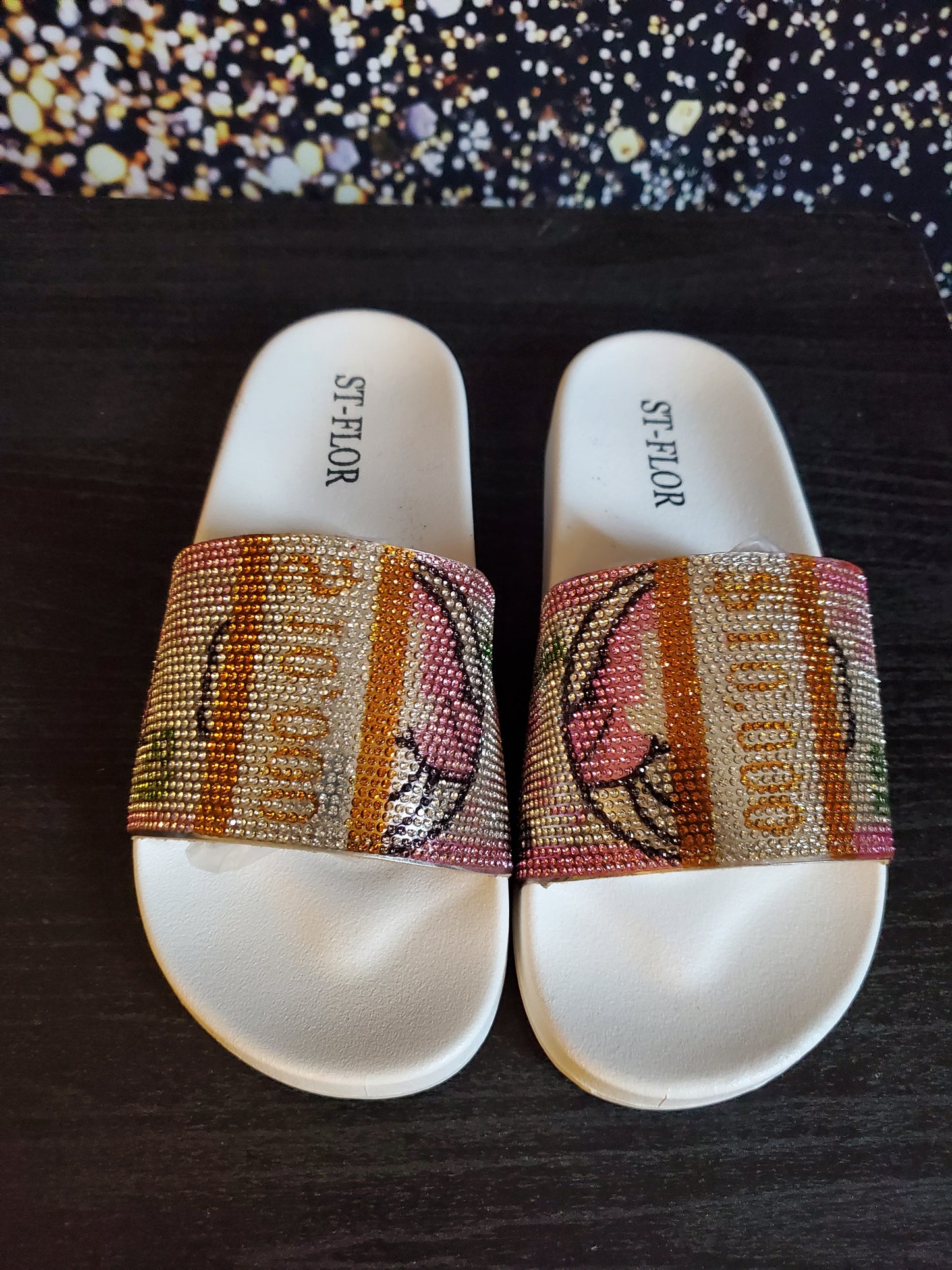 10 Grand slides pink last pair