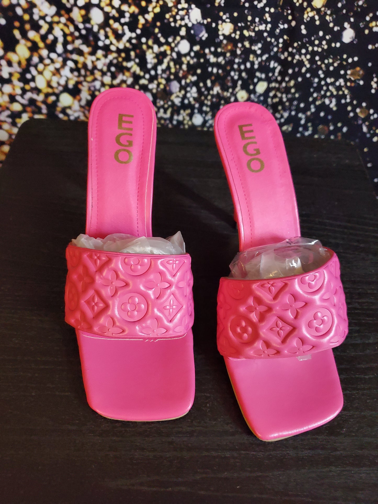 Celebrity pink heel