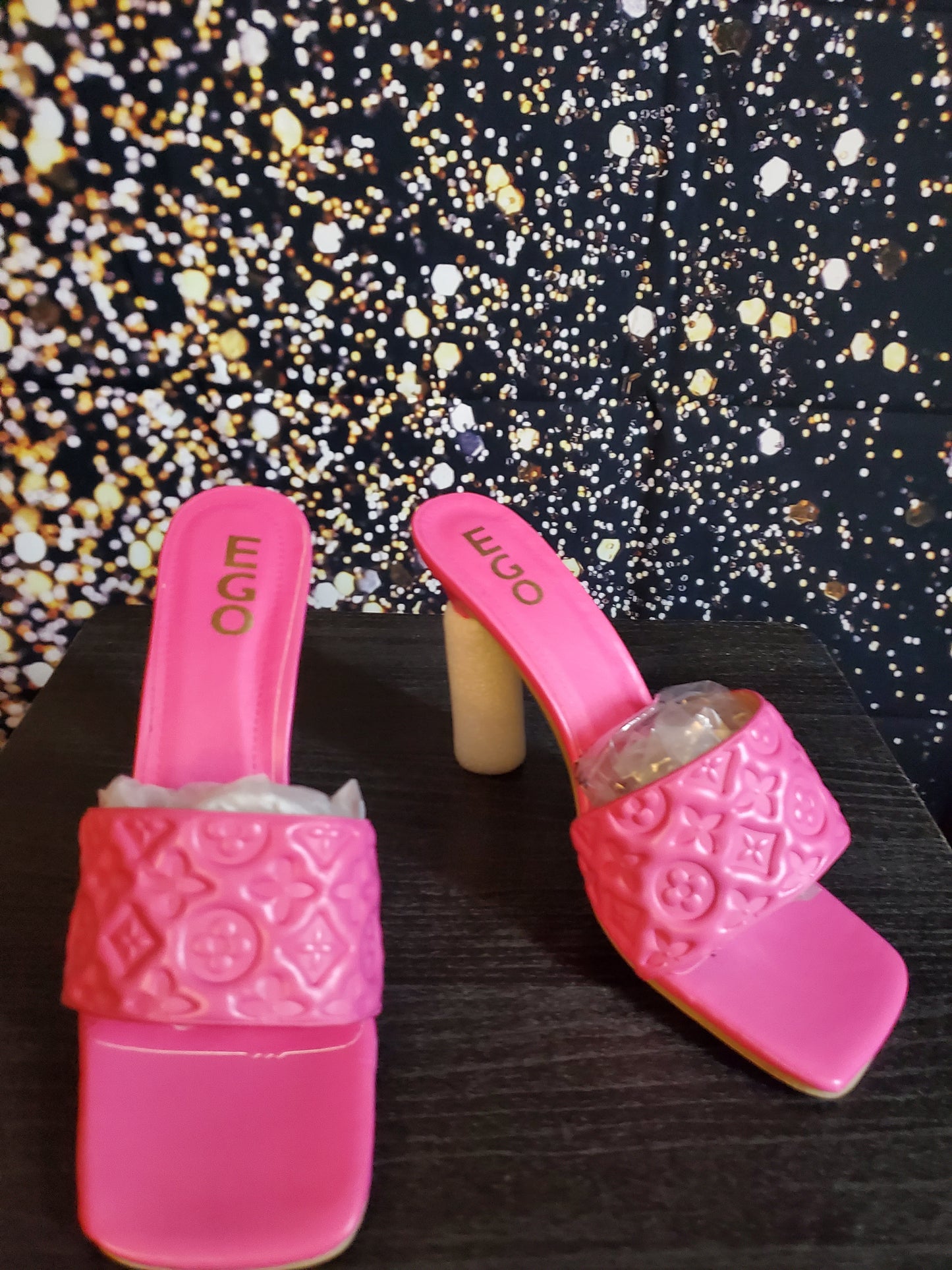 Celebrity pink heel