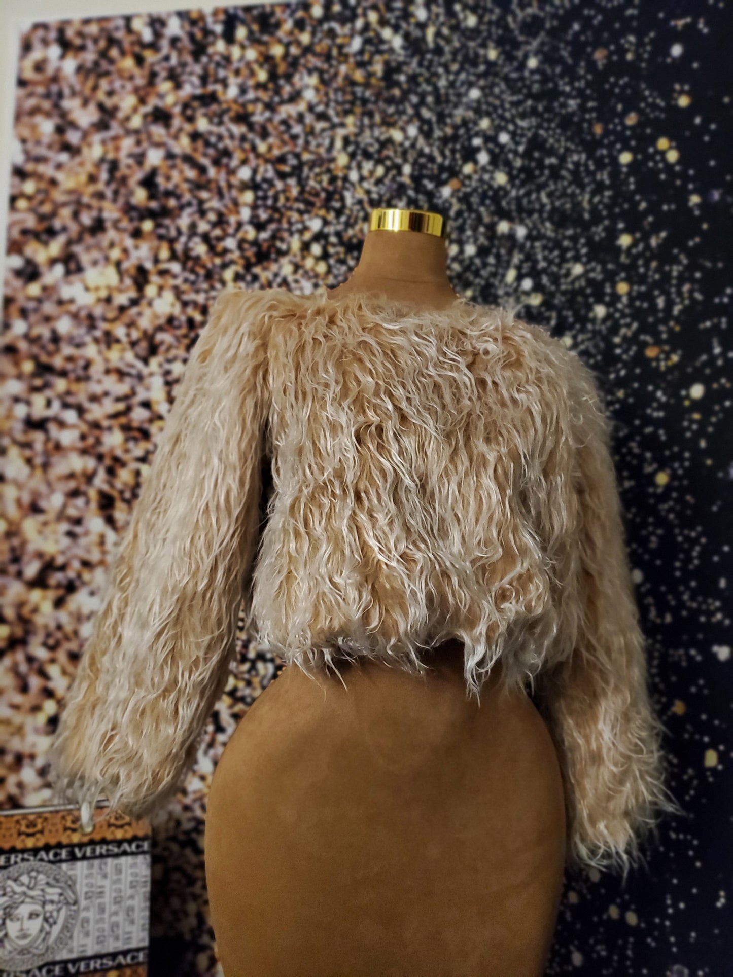 Fluffy furry top