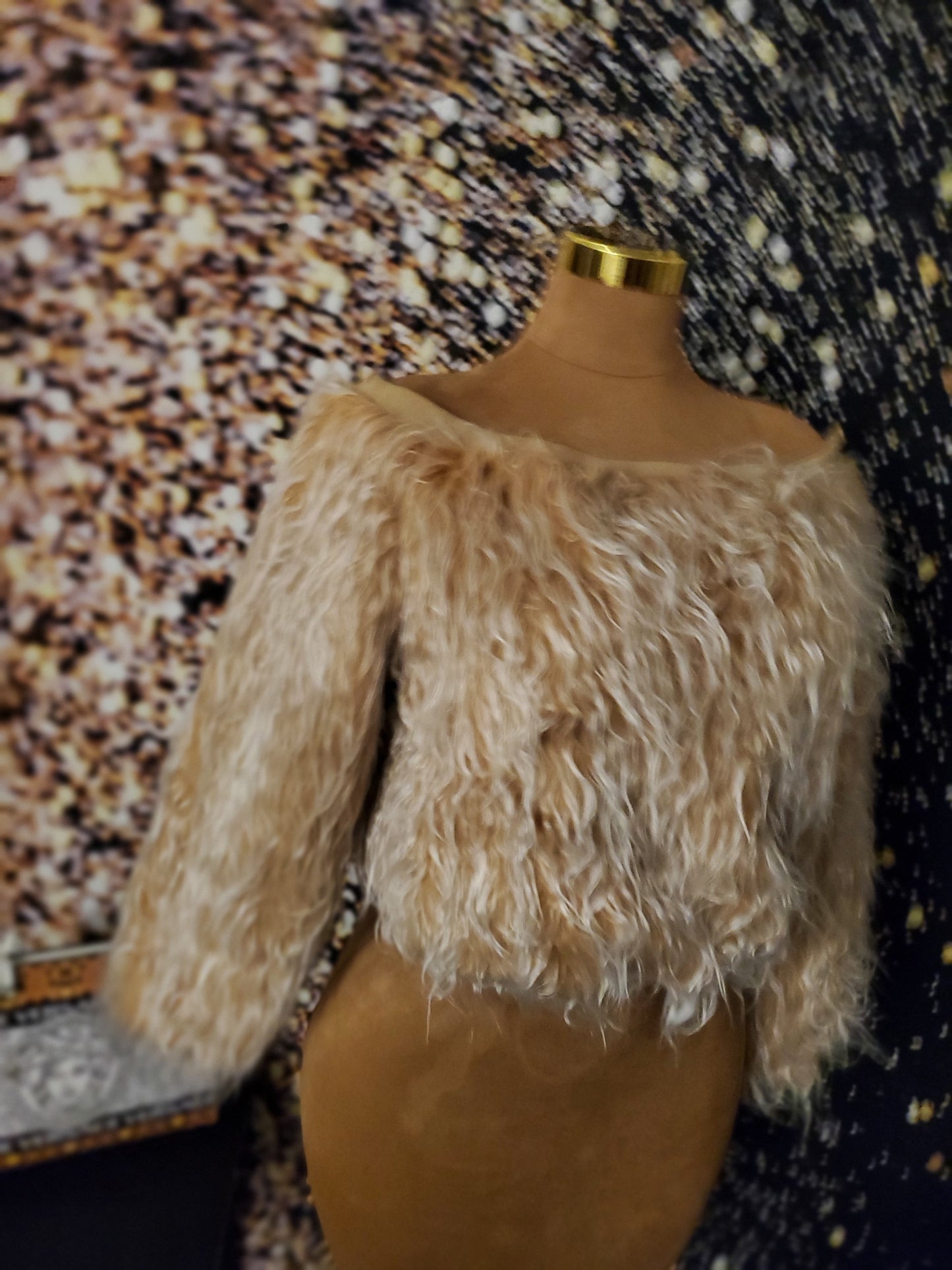 Fluffy furry top
