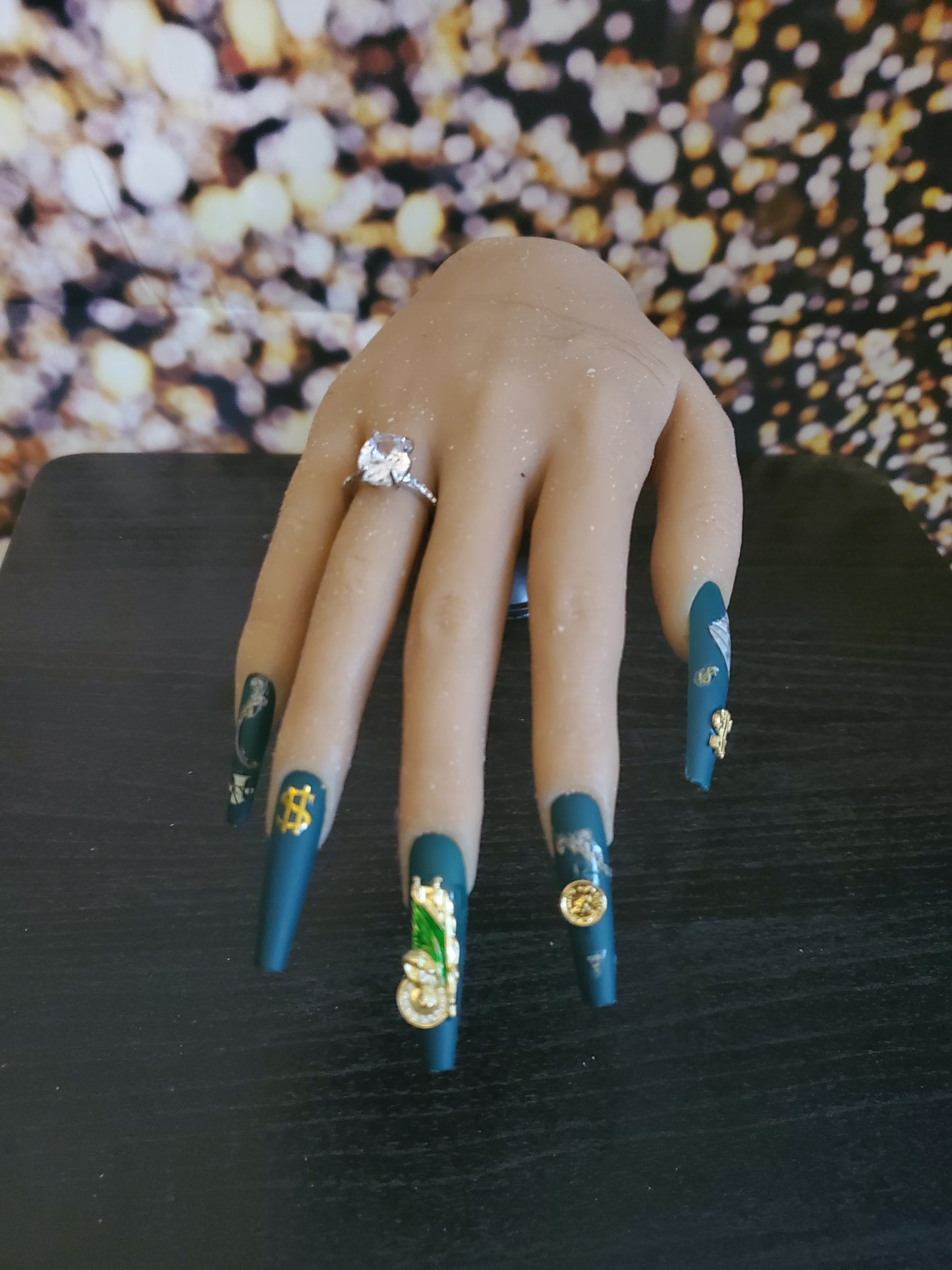 Good luck money nails
