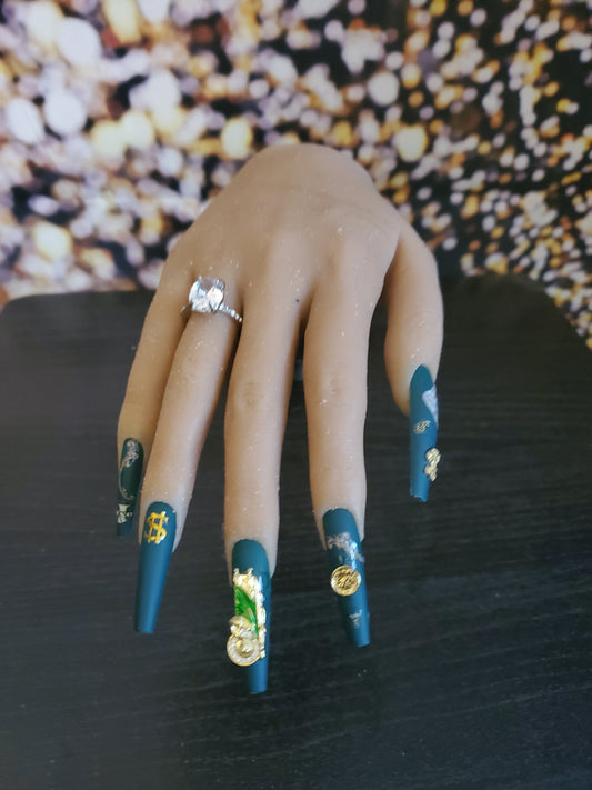 Good luck money nails