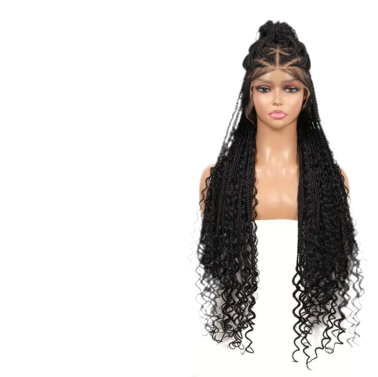 Nadia 360 full lace boho braid wig