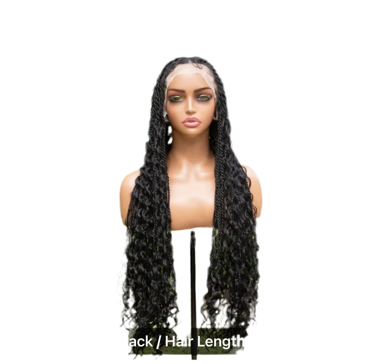 Nikki twist boho knotless lace wig
