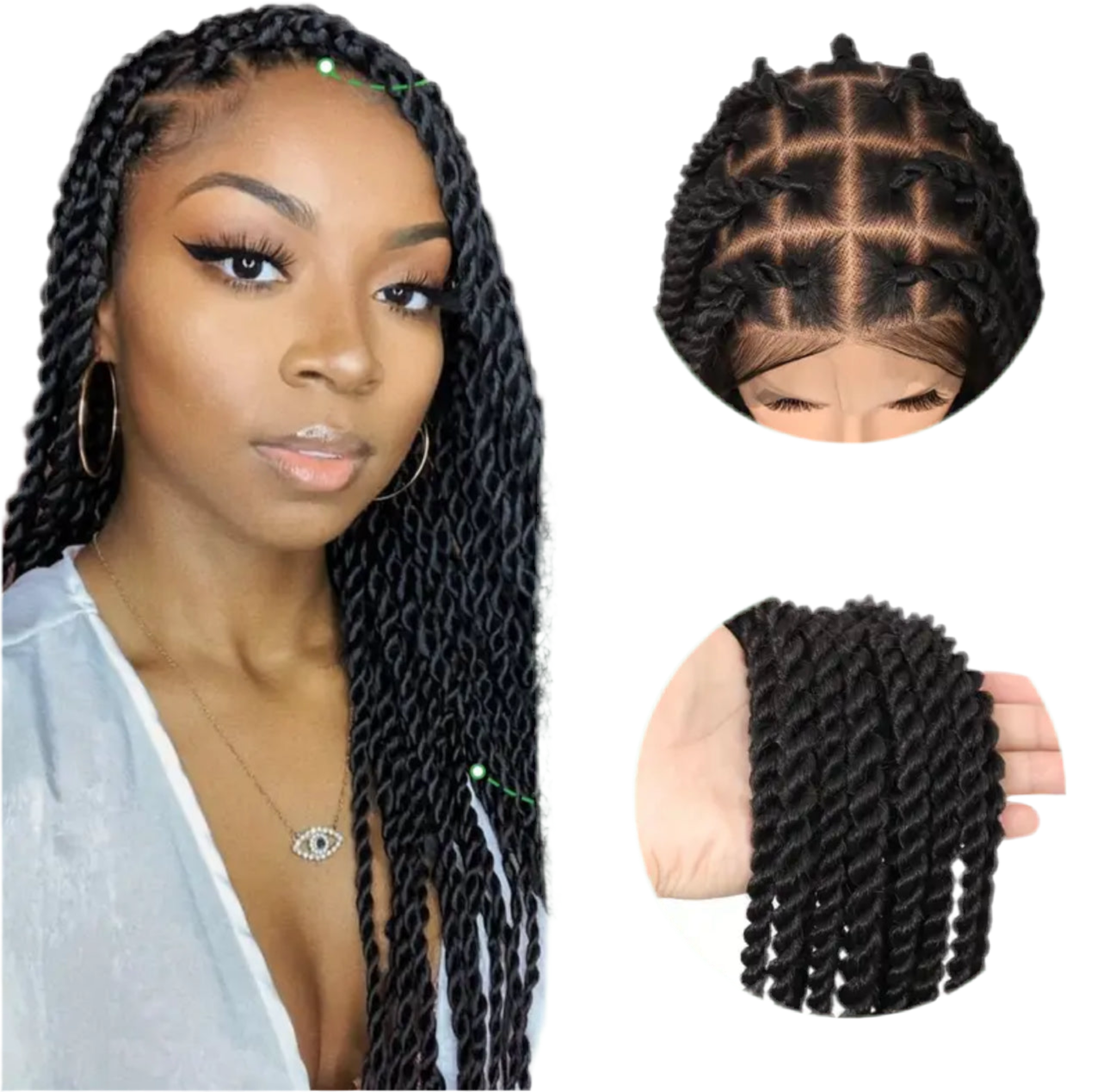 Mandi hd twist wig