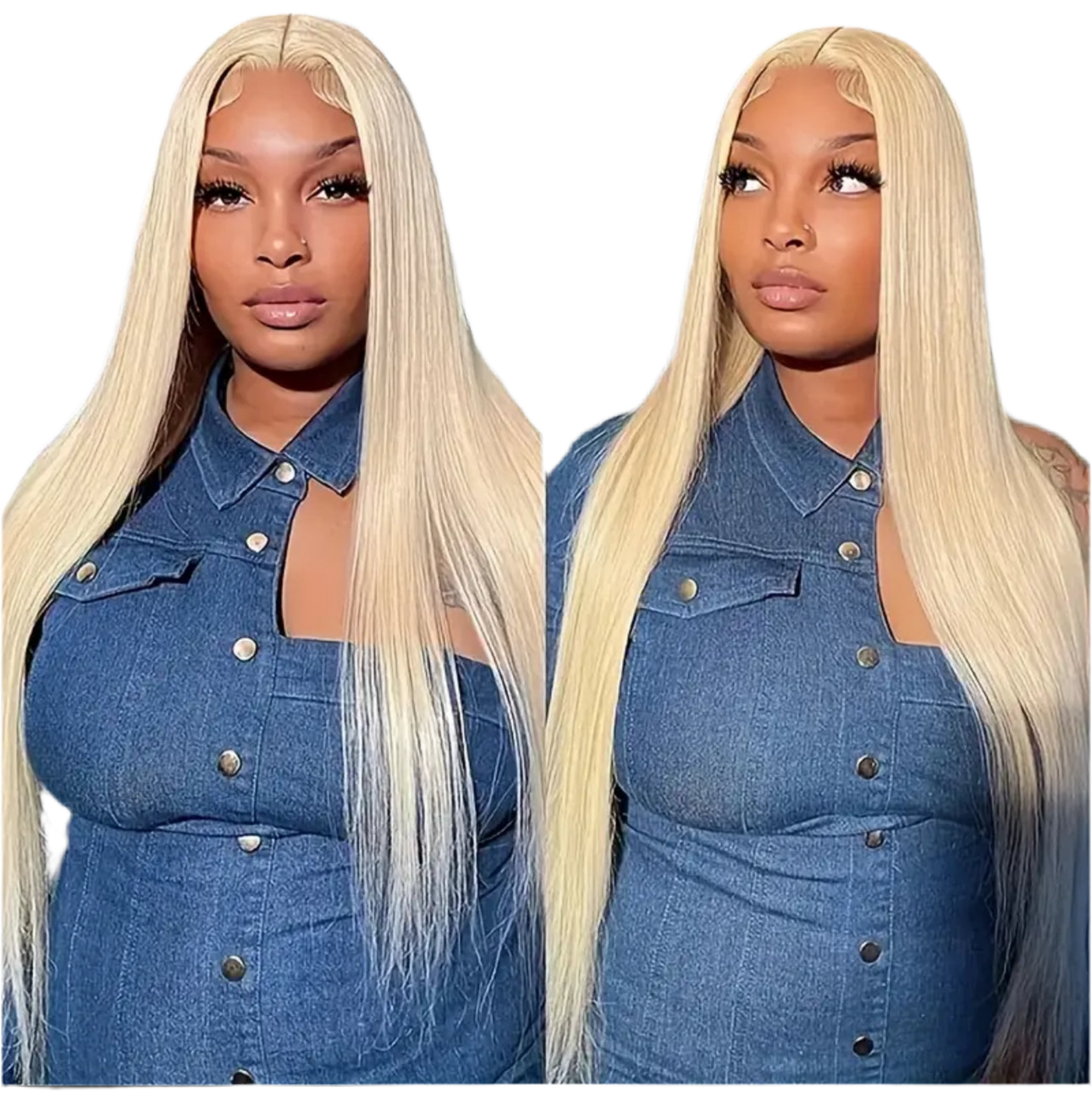 Malaysia #613 human hair wig 13x6 deep parting
