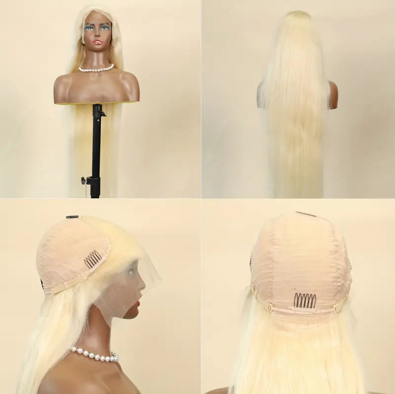 Malaysia #613 human hair wig 13x6 deep parting