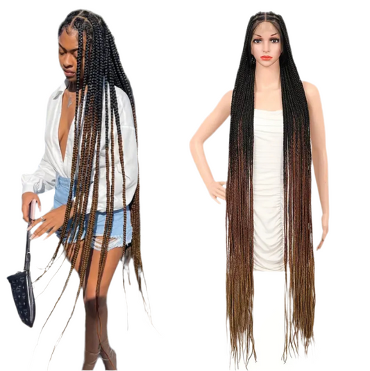 Glo ultra long braid wig
