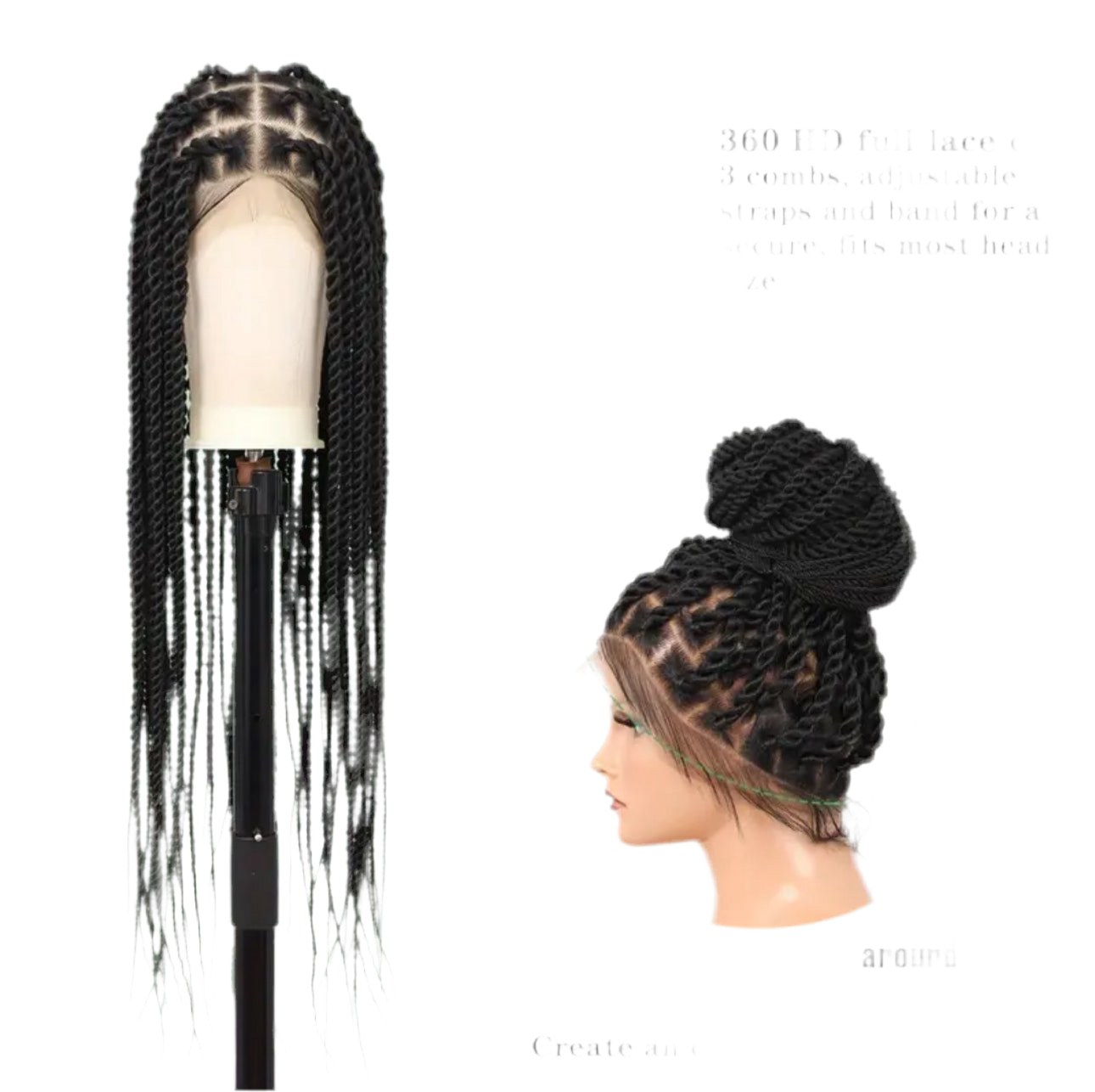 Mandi hd twist wig