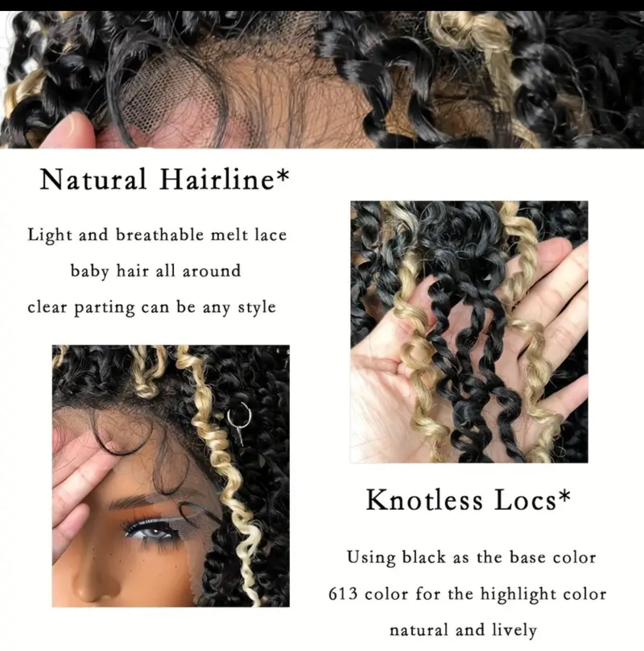 Naomi short lace braid twist wig