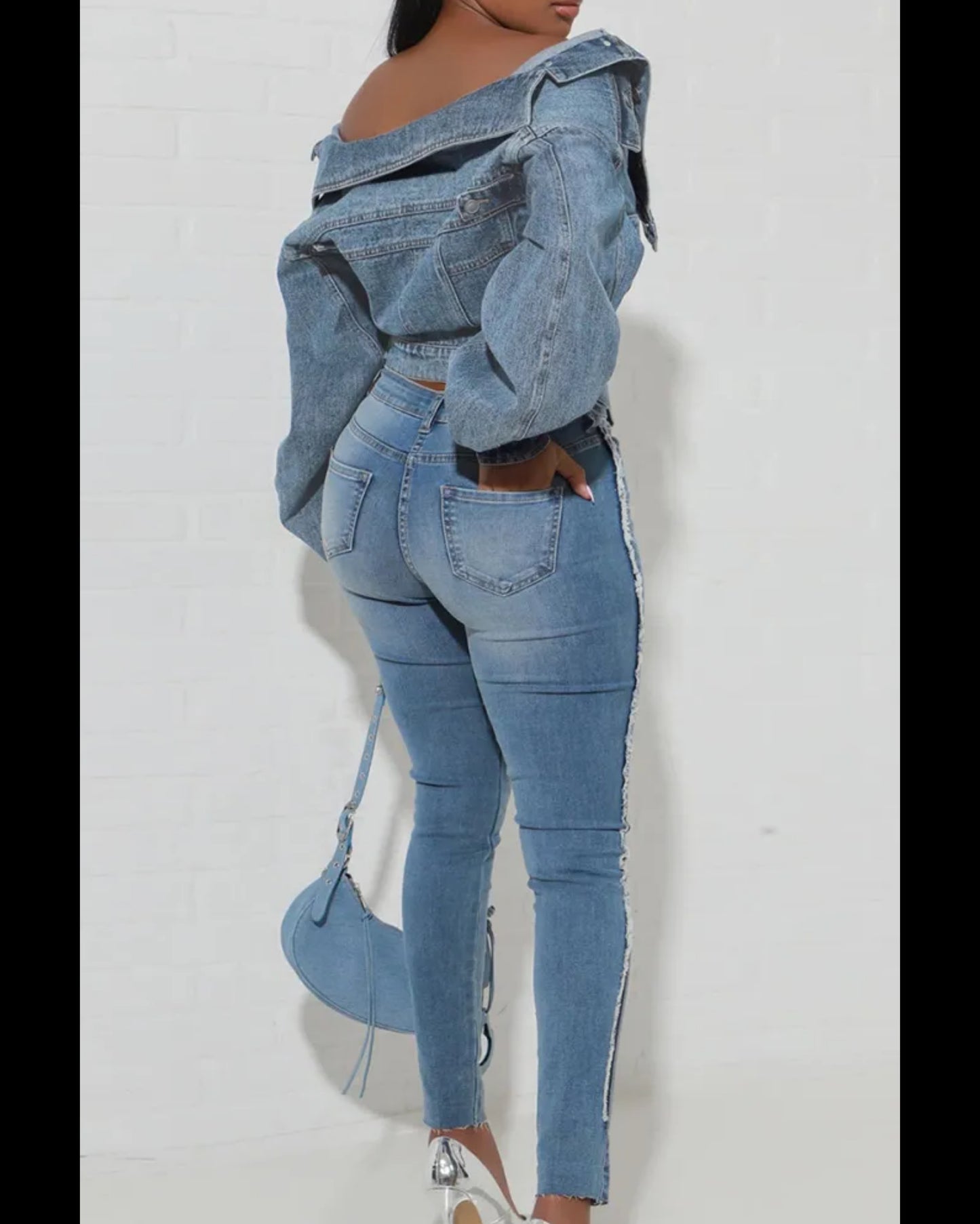 Mirage denim jacket top