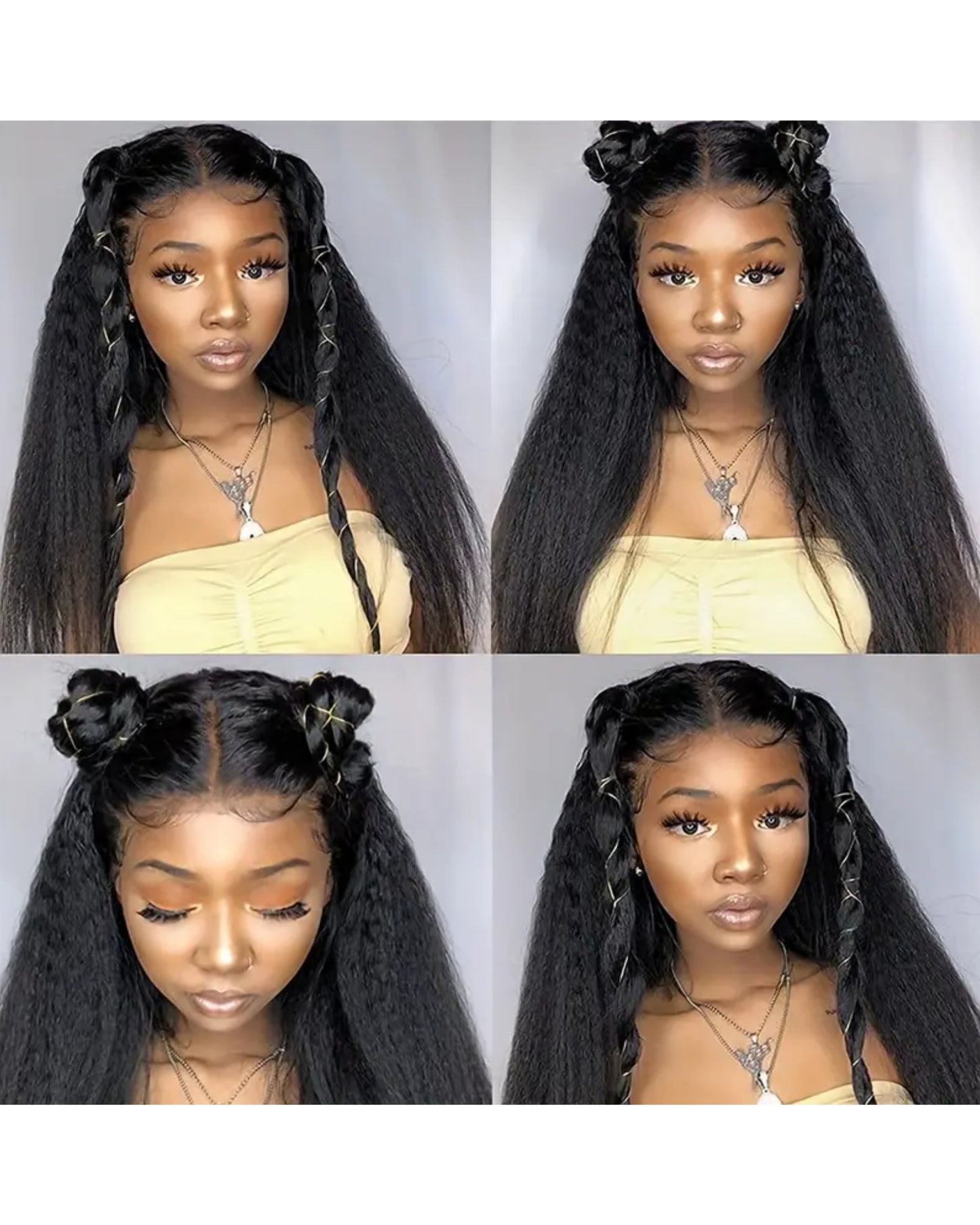 Milan 360 kinky lace wig by The hair plug