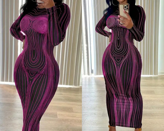 Swirlz naked dress