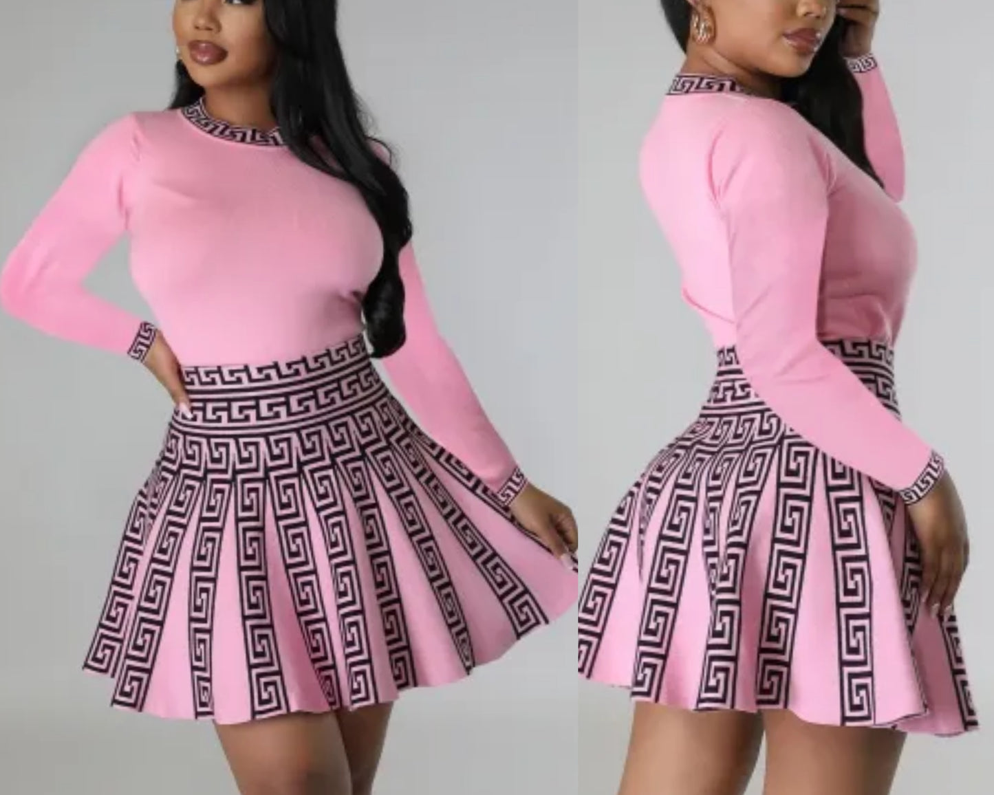 Rich chic set