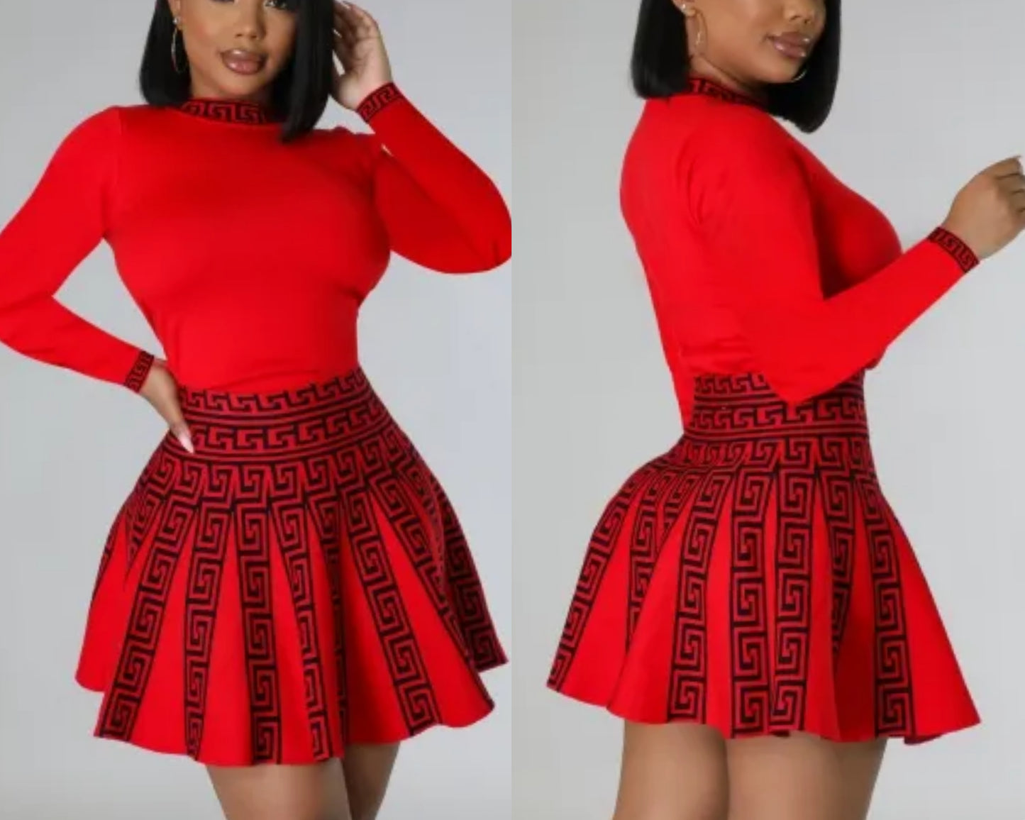 Rich chic set