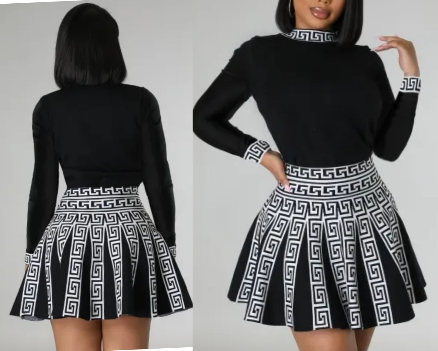 Rich chic set