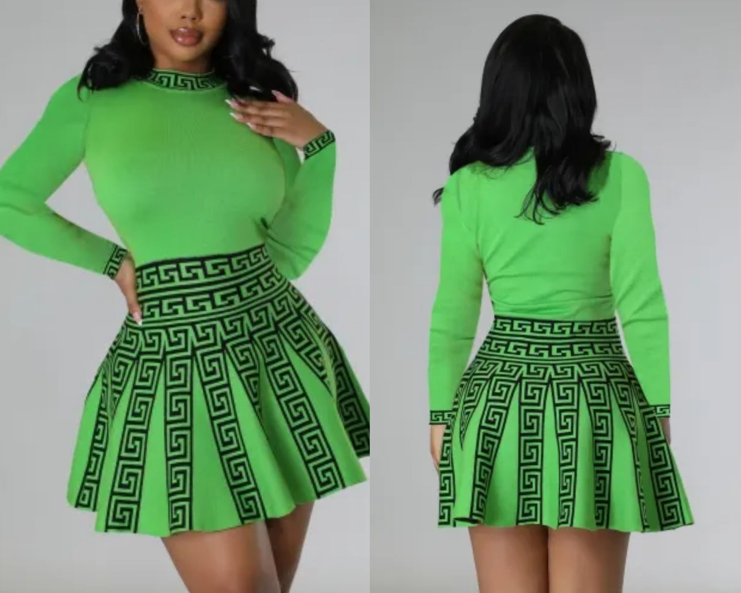 Rich chic set