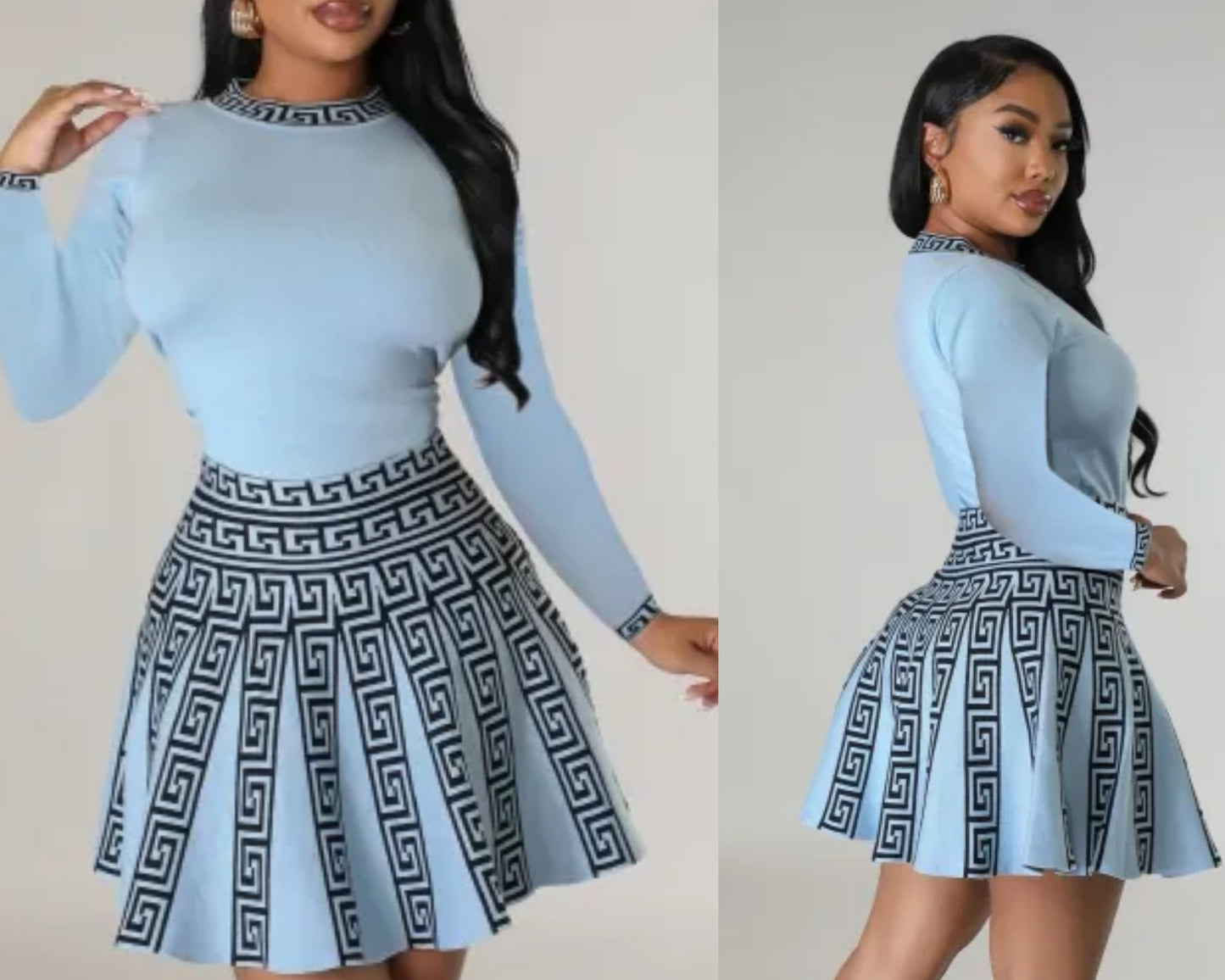 Rich chic set