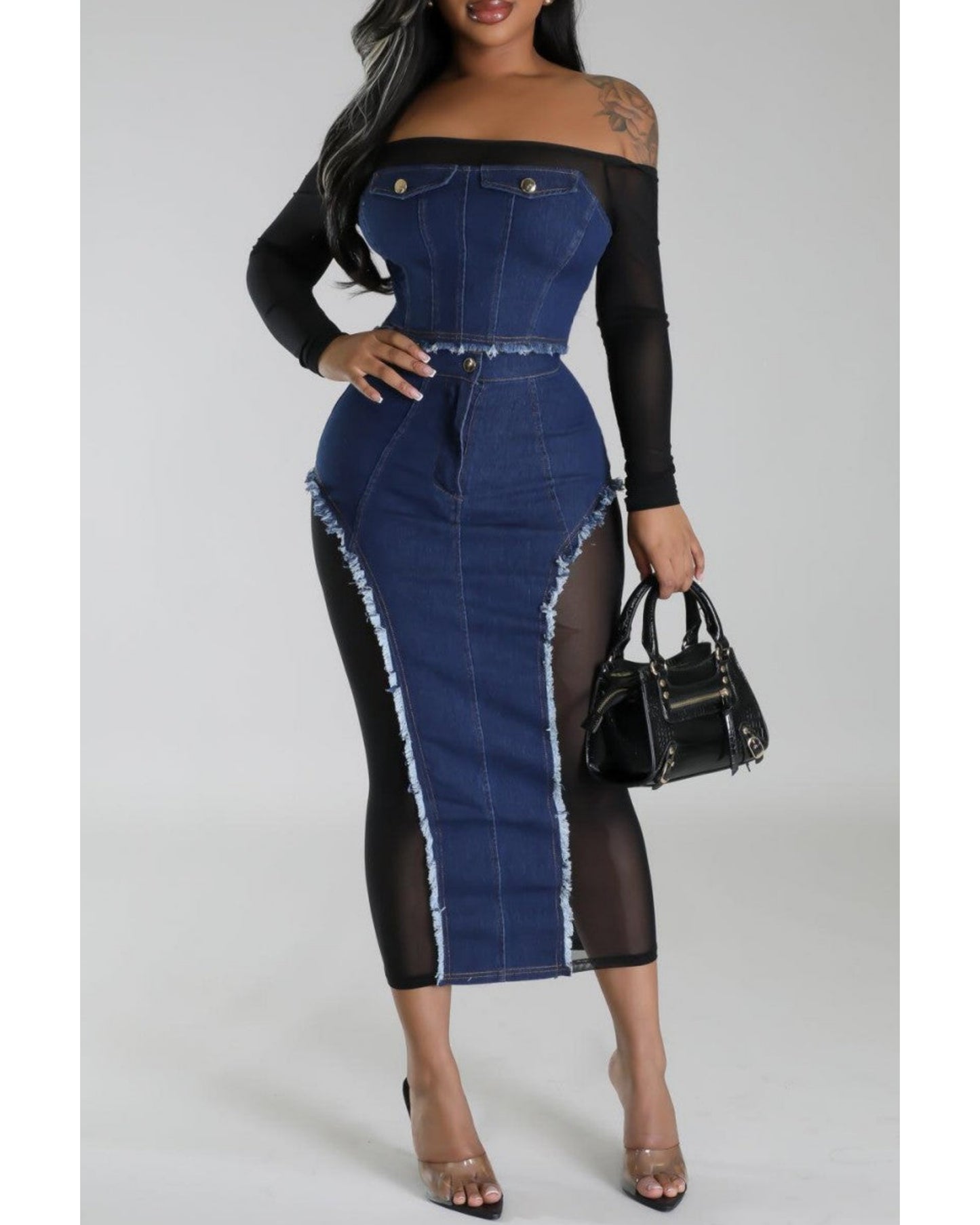 Tyla skirt set