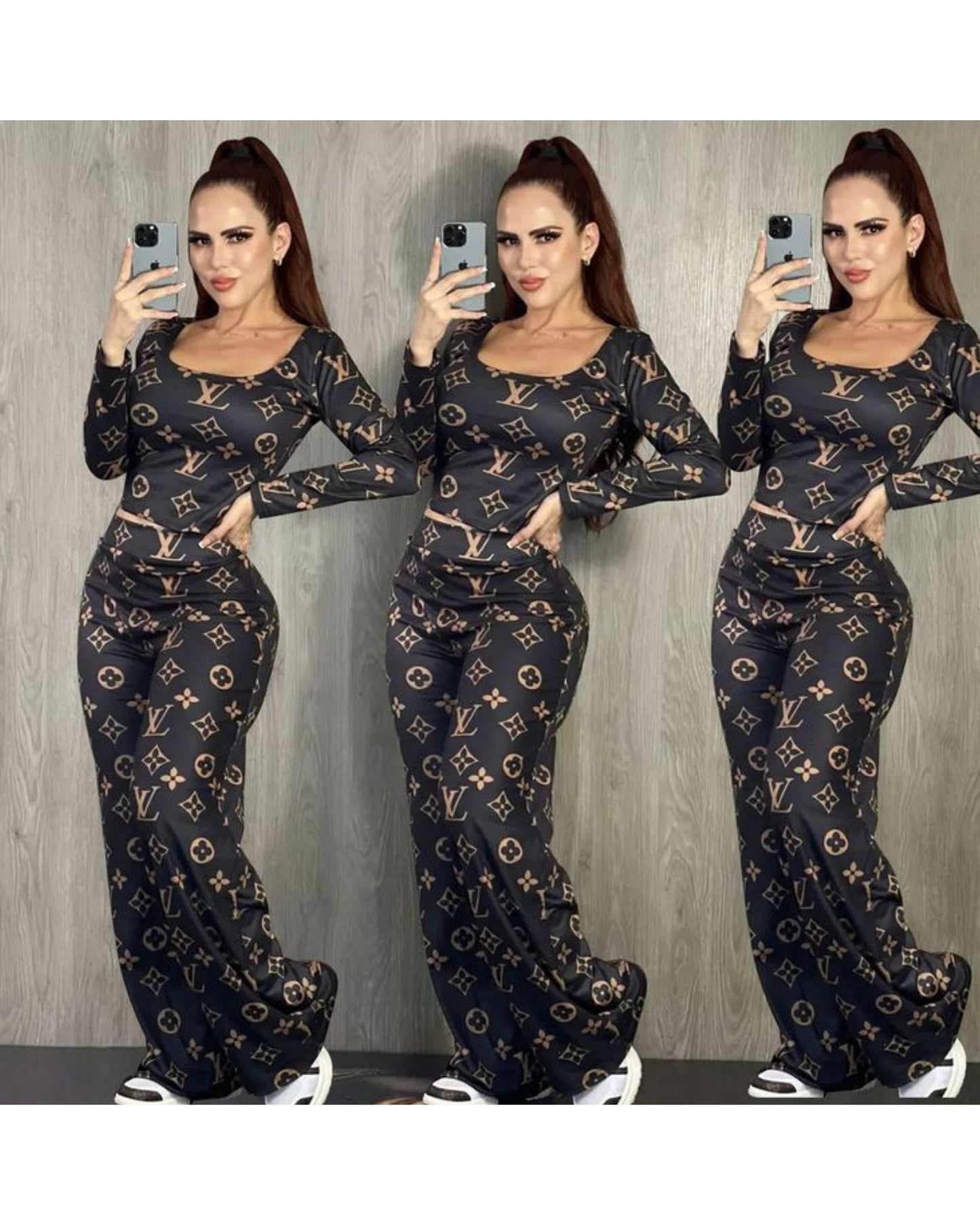 Gem hot lv pants set