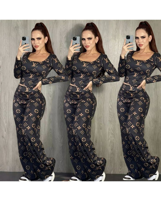 Gem hot lv pants set