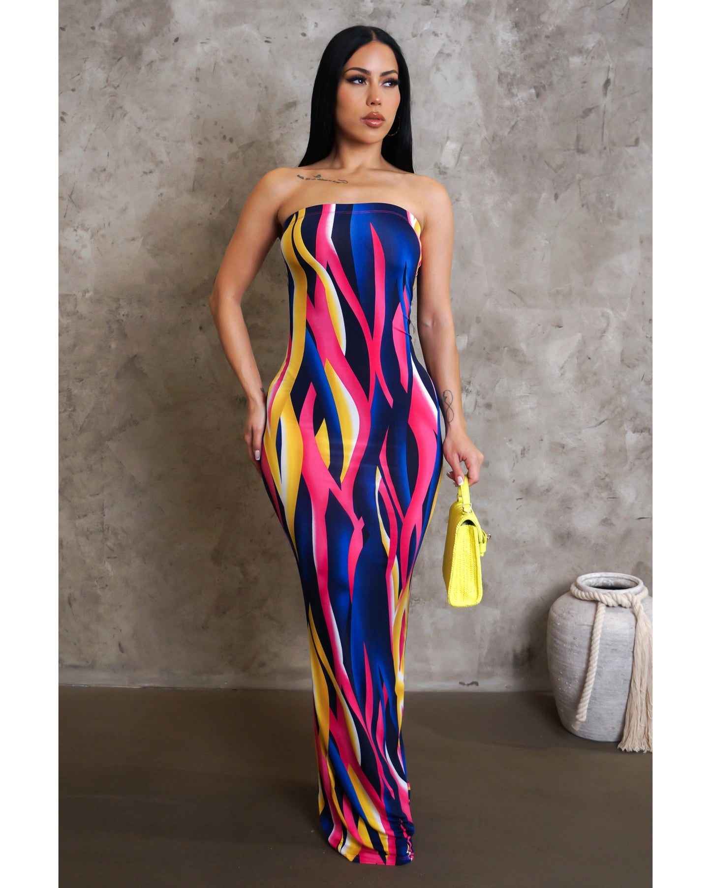Never left behind Maxi dress