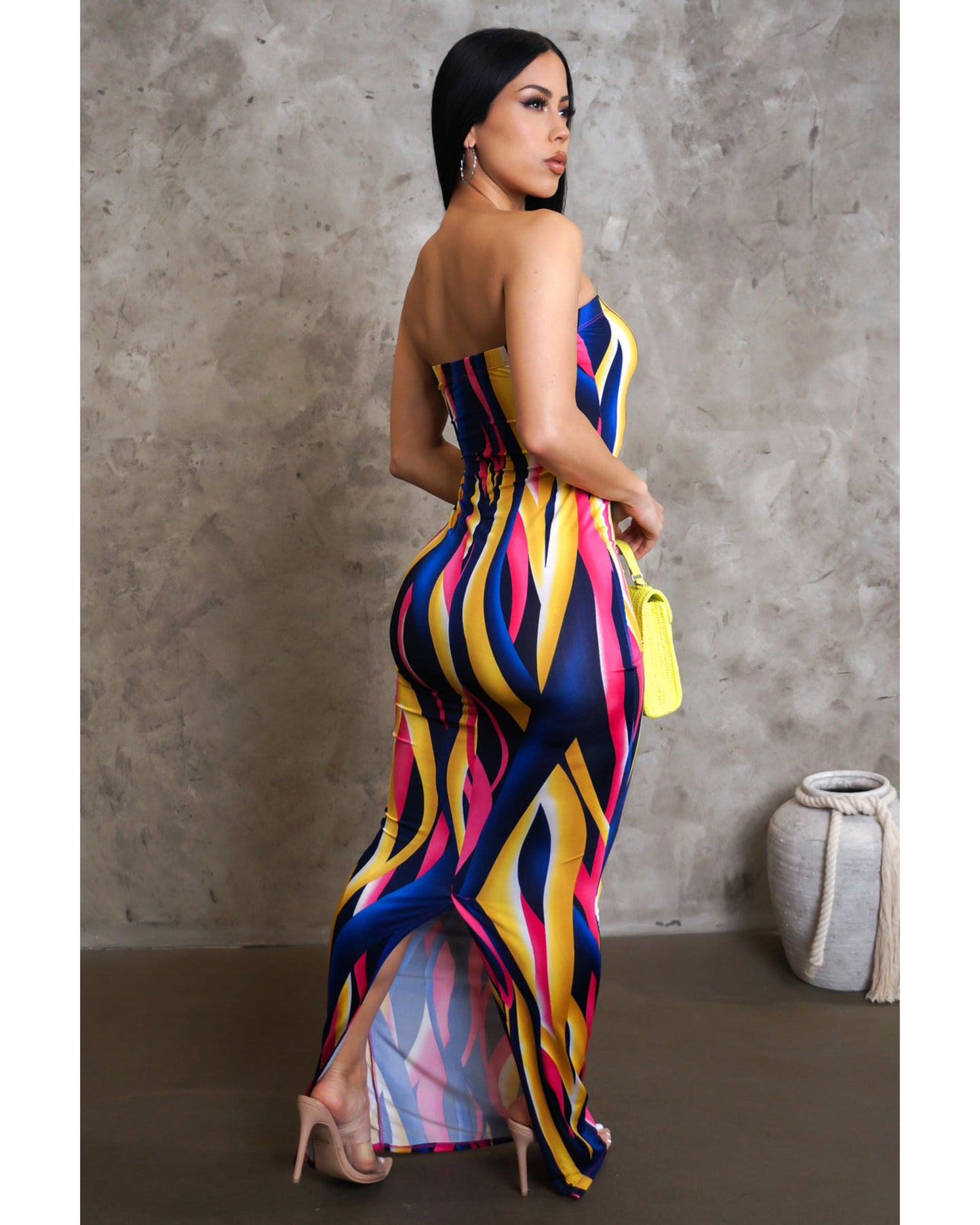 Never left behind Maxi dress