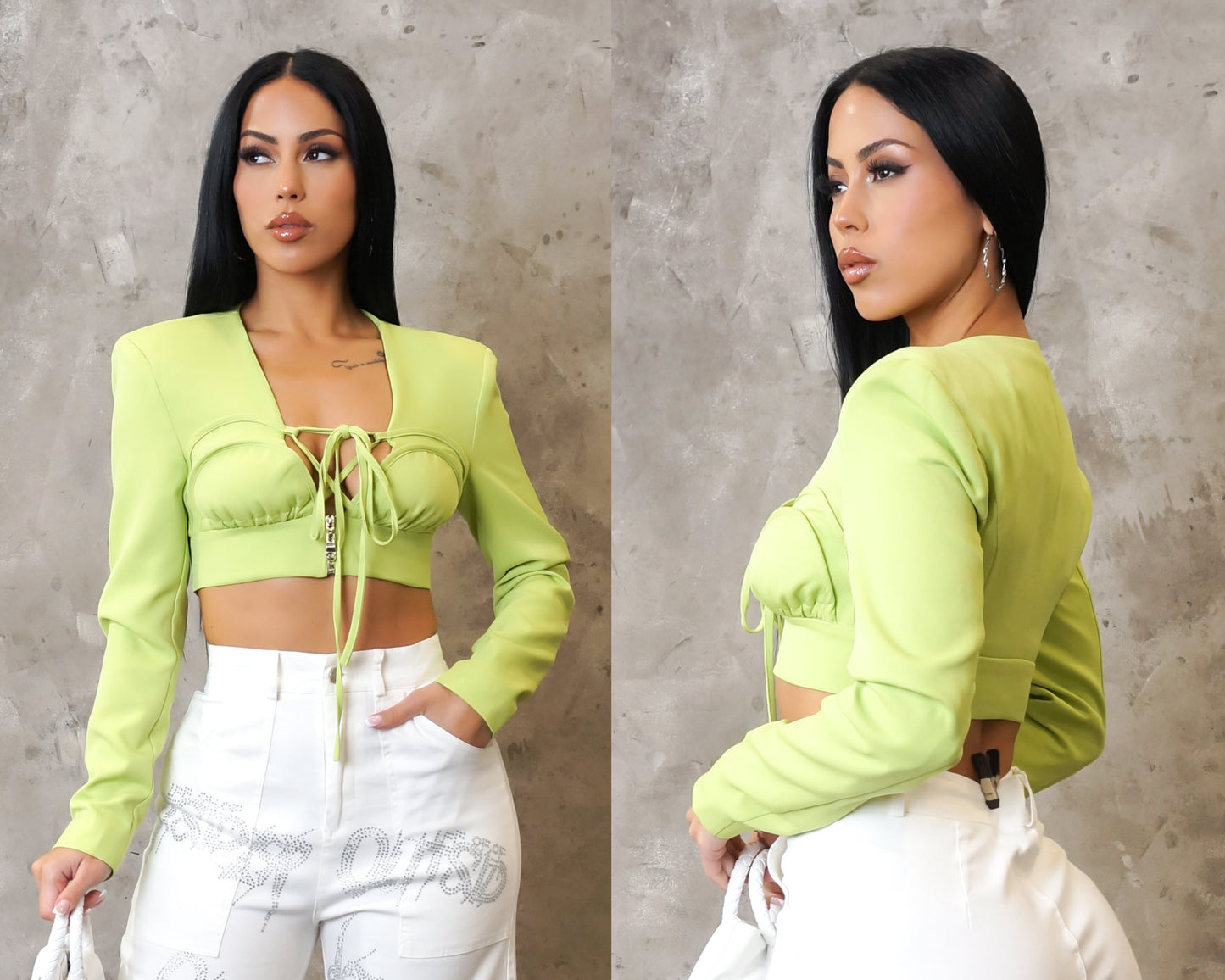 Crazy about me top