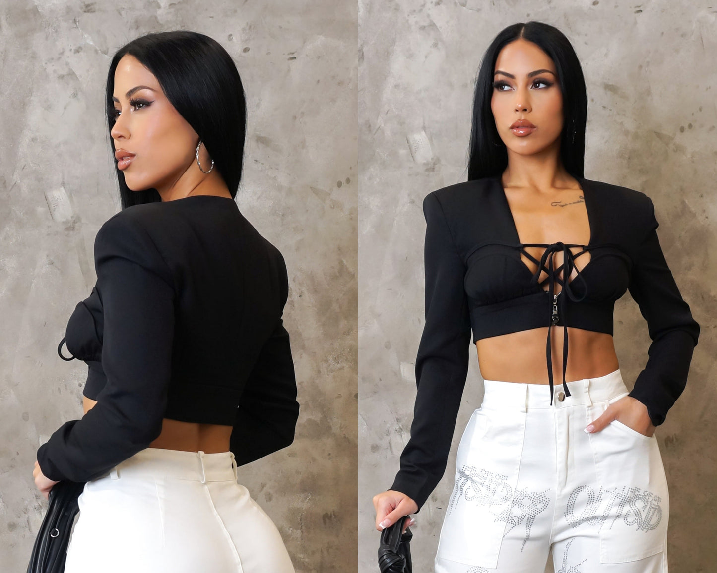 Crazy about me top