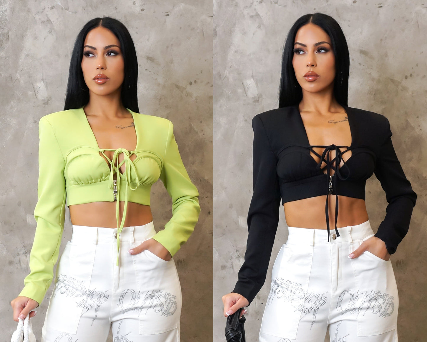 Crazy about me top