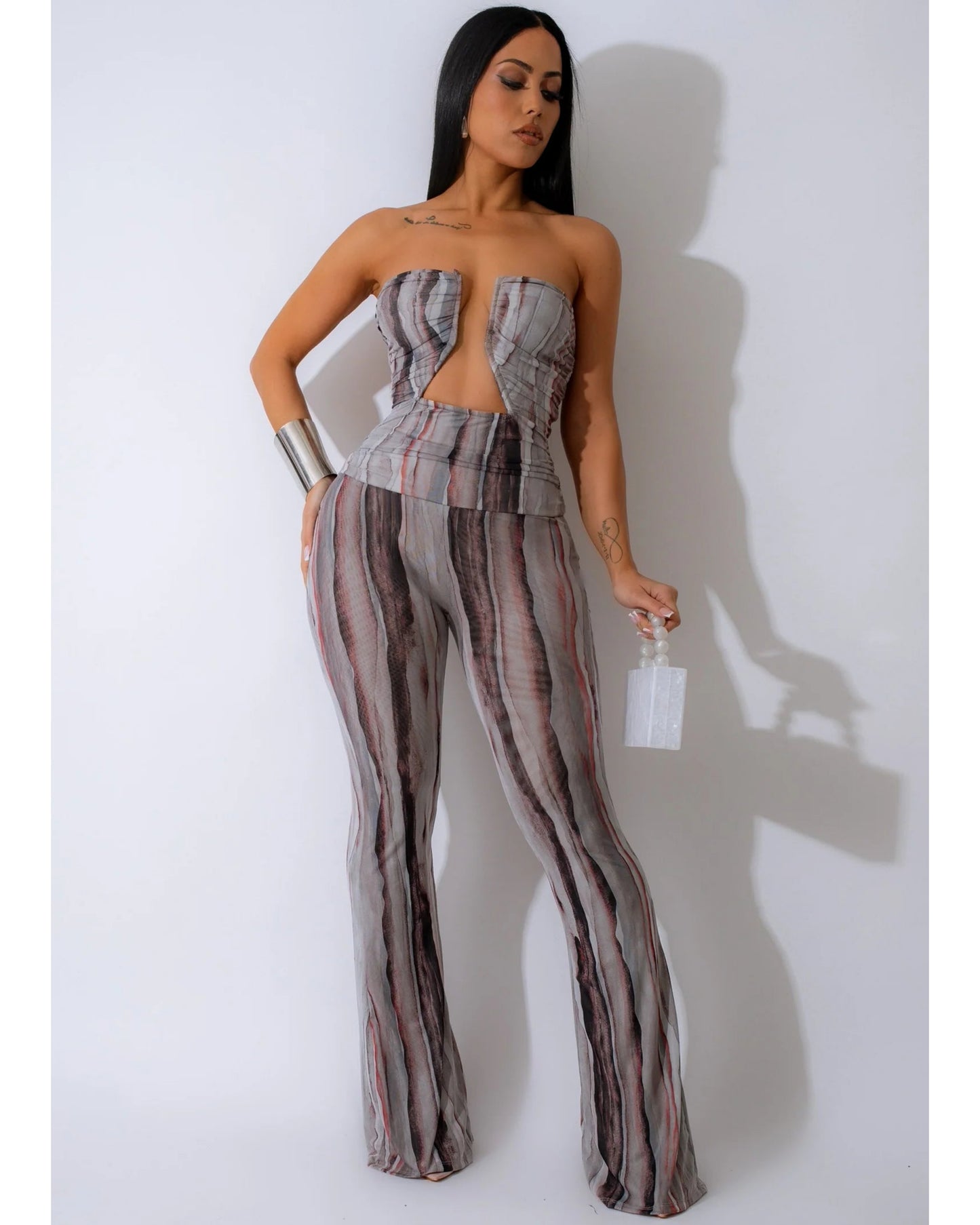 The truth jumpsuit  gray