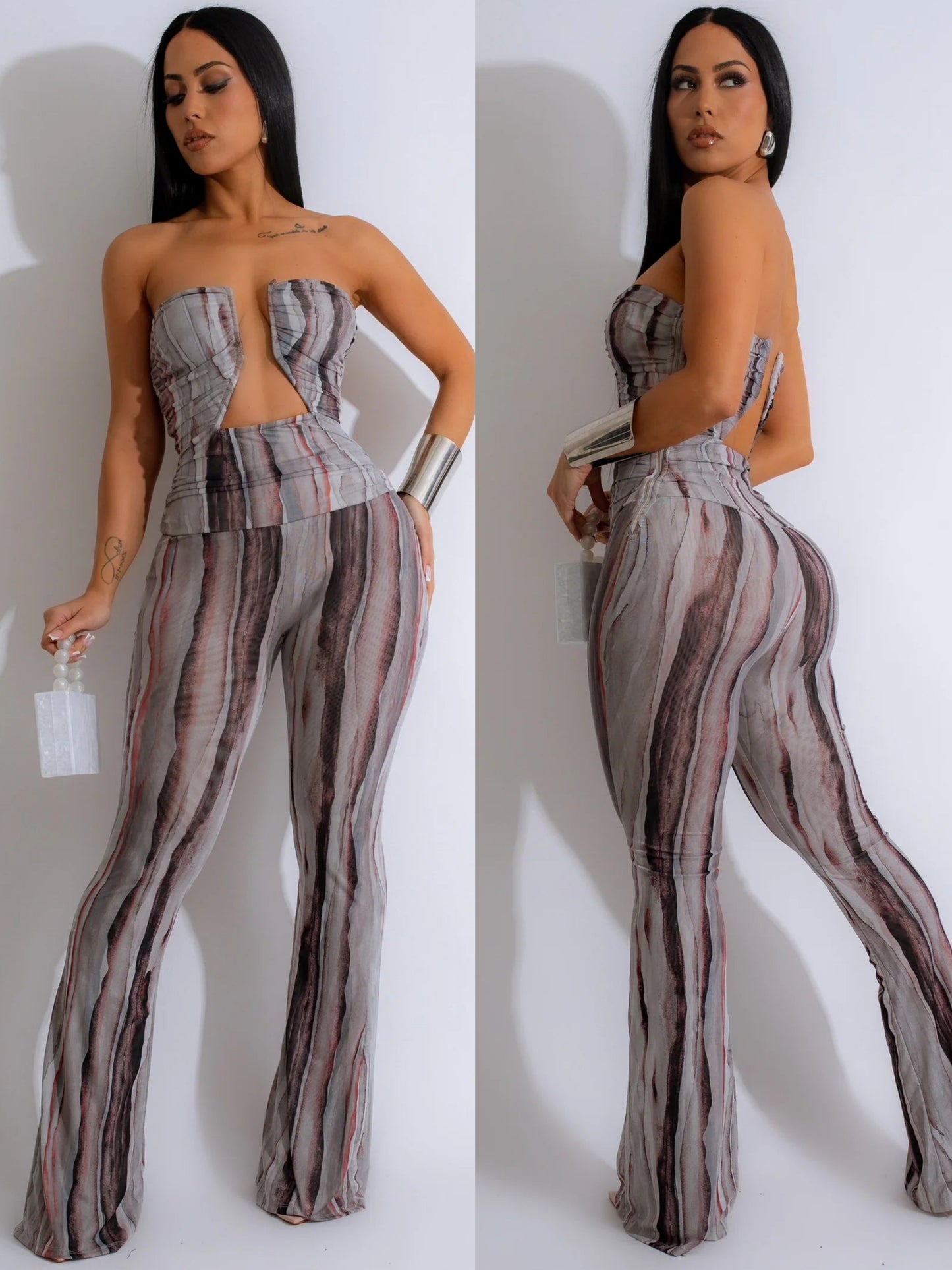 The truth jumpsuit  gray