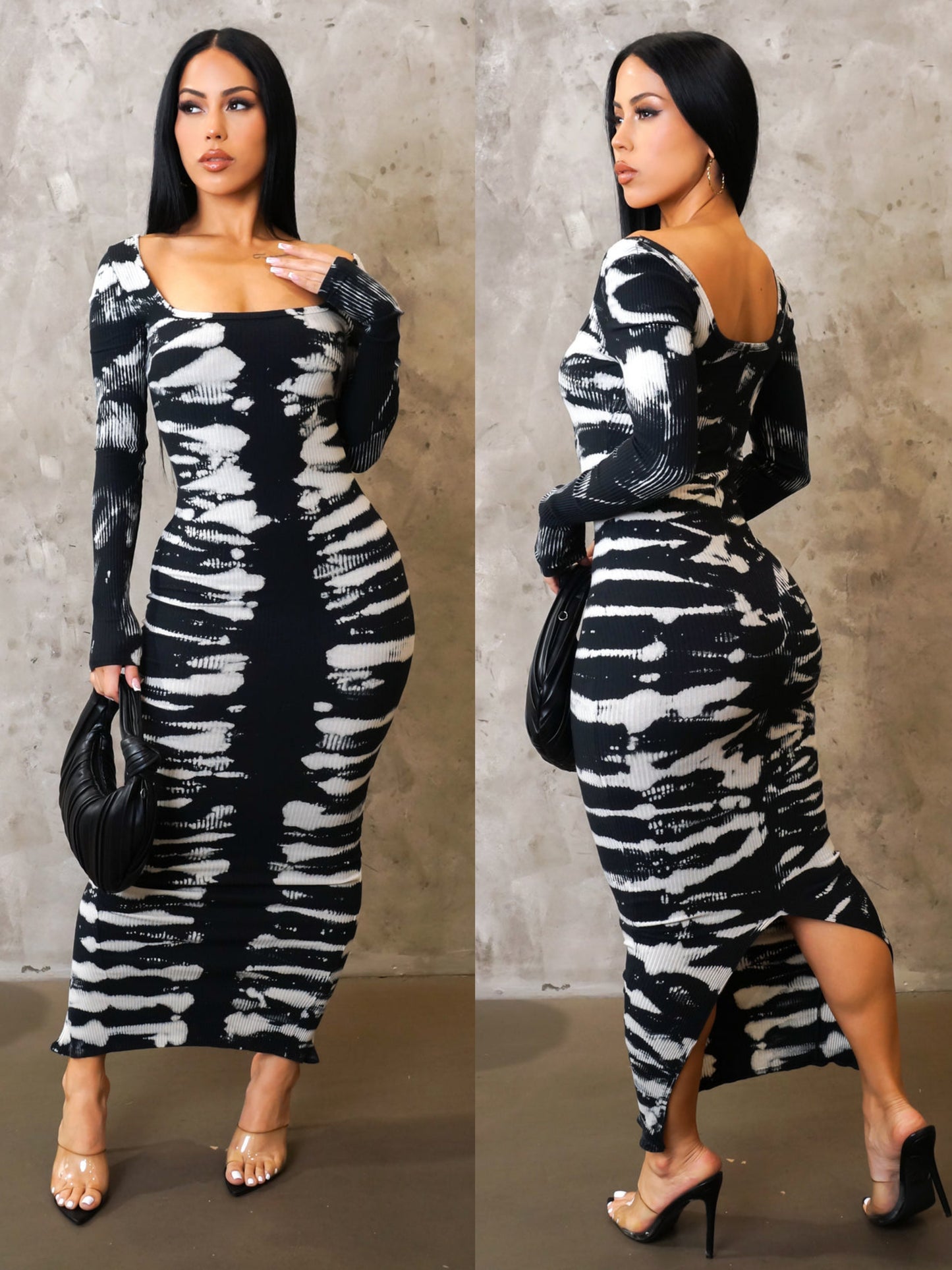 She's over the top dress