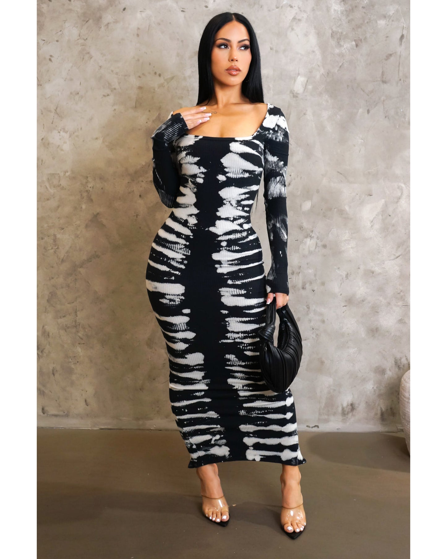 She's over the top dress